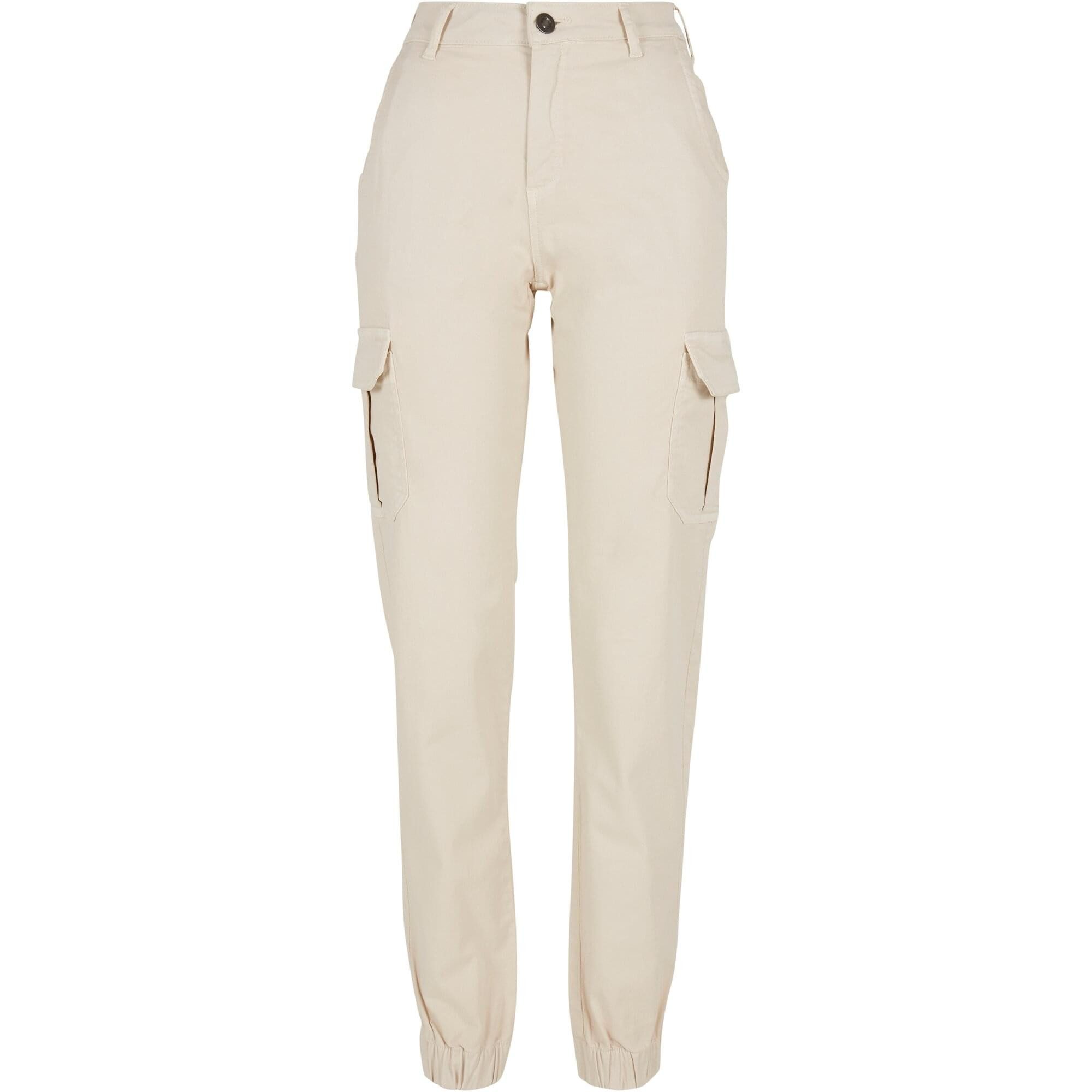 URBAN CLASSICS Cargohose Urban Classics Damen Ladies High Waist Cargo Pants günstig online kaufen