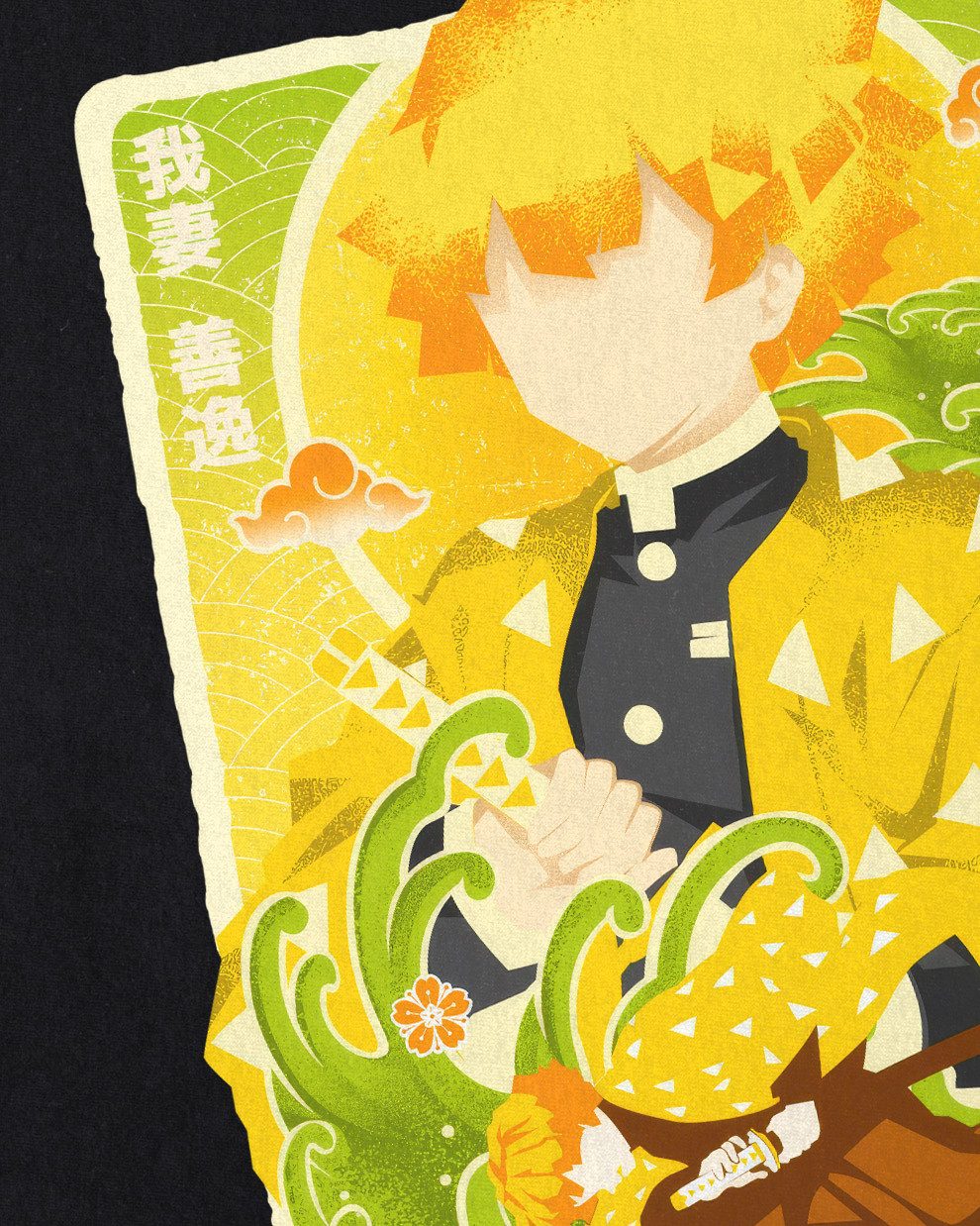 style3 T-Shirt demon slayer zenitsu agatsuma nezuko kamado tanjiro inosuke hashibira