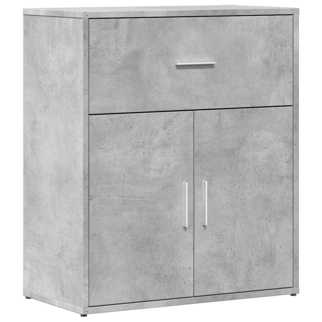 vidaXL Sideboard Sideboard Betongrau 60x31x70 cm günstig online kaufen