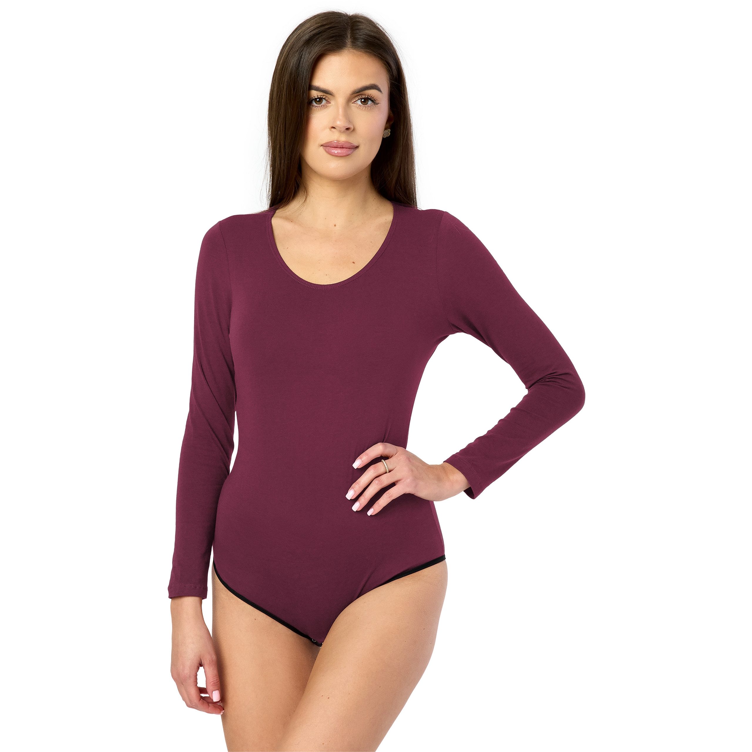 Merry Style Body Damen Langarm Body BD900