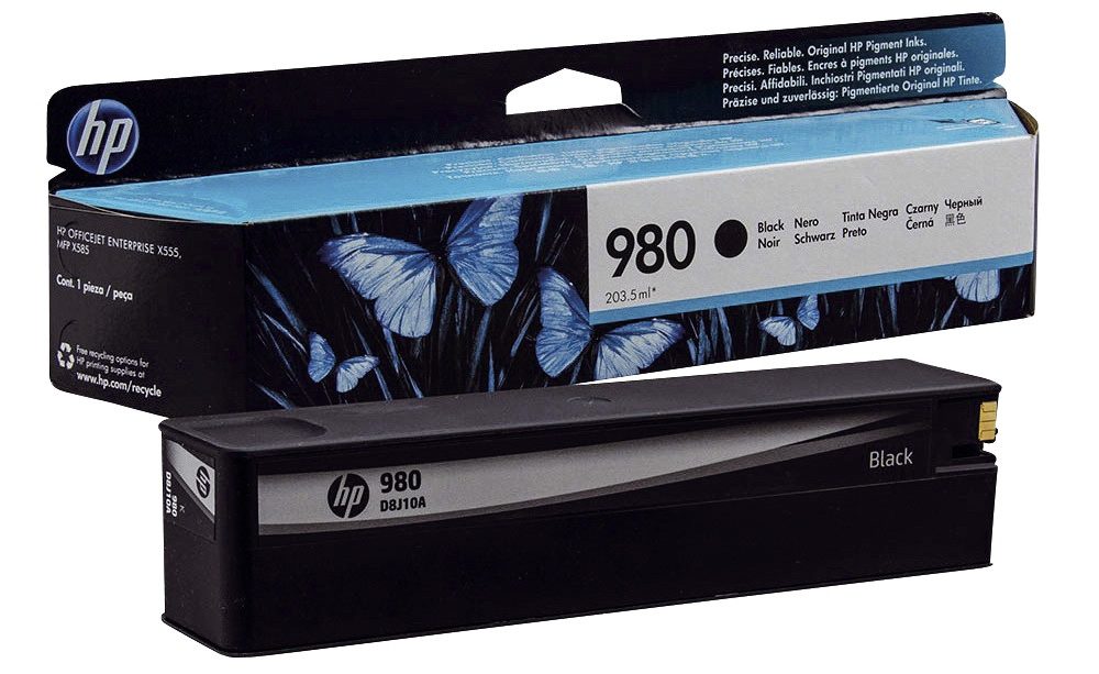 Organisationsmappe HP Tintenpatrone schwarz (D8J10A980980BK980BLACKNO980NO980BKNO980BLACK