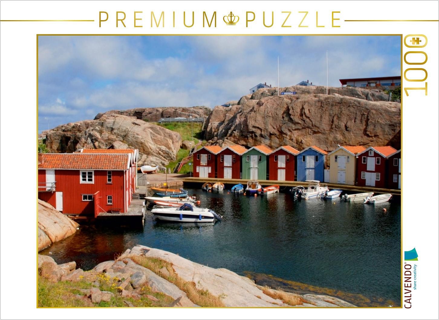 CALVENDO Puzzle CALVENDO Puzzle Smögen, Schweden, 1000 Teile Lege-Größe 64x48cm Foto-, 1000 Puzzleteile