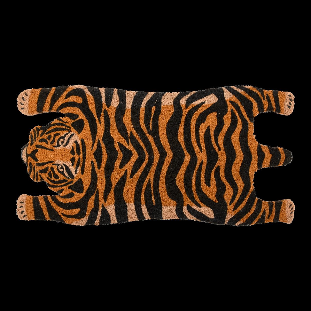 esschert design Fußmatte Esschert Design Türmatte Tiger aus Kokosfaser in O günstig online kaufen