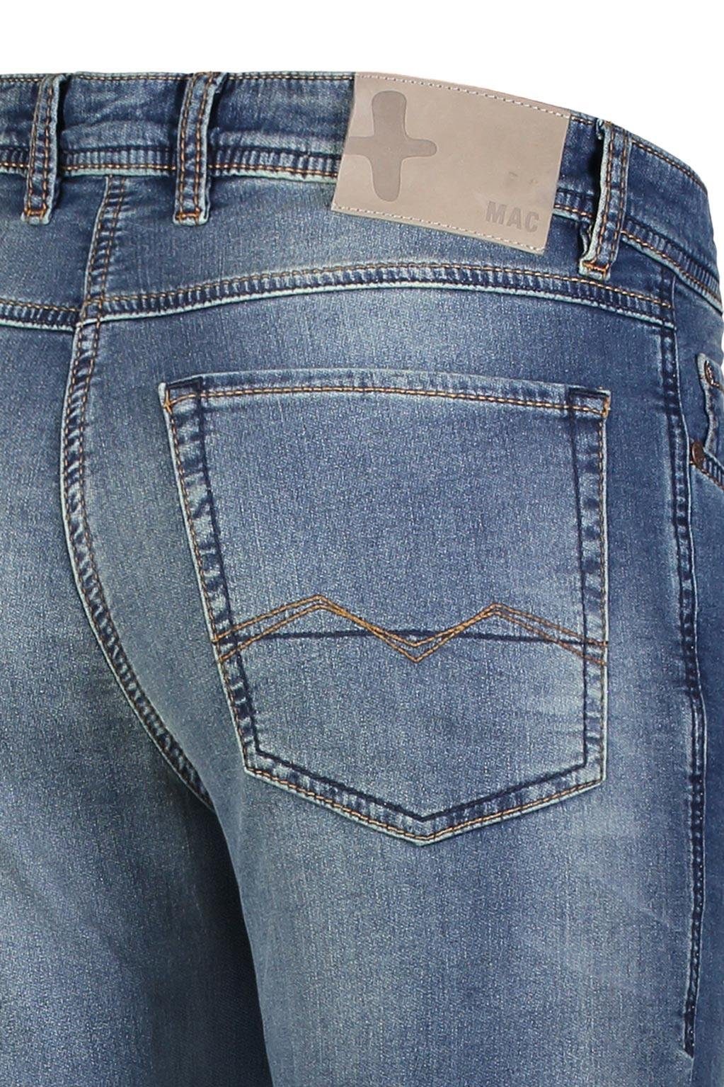 JEANS authentic JOG'N MAC wash 5-Pocket-Jeans blue MAC 0590-00-0994L-H786 grey