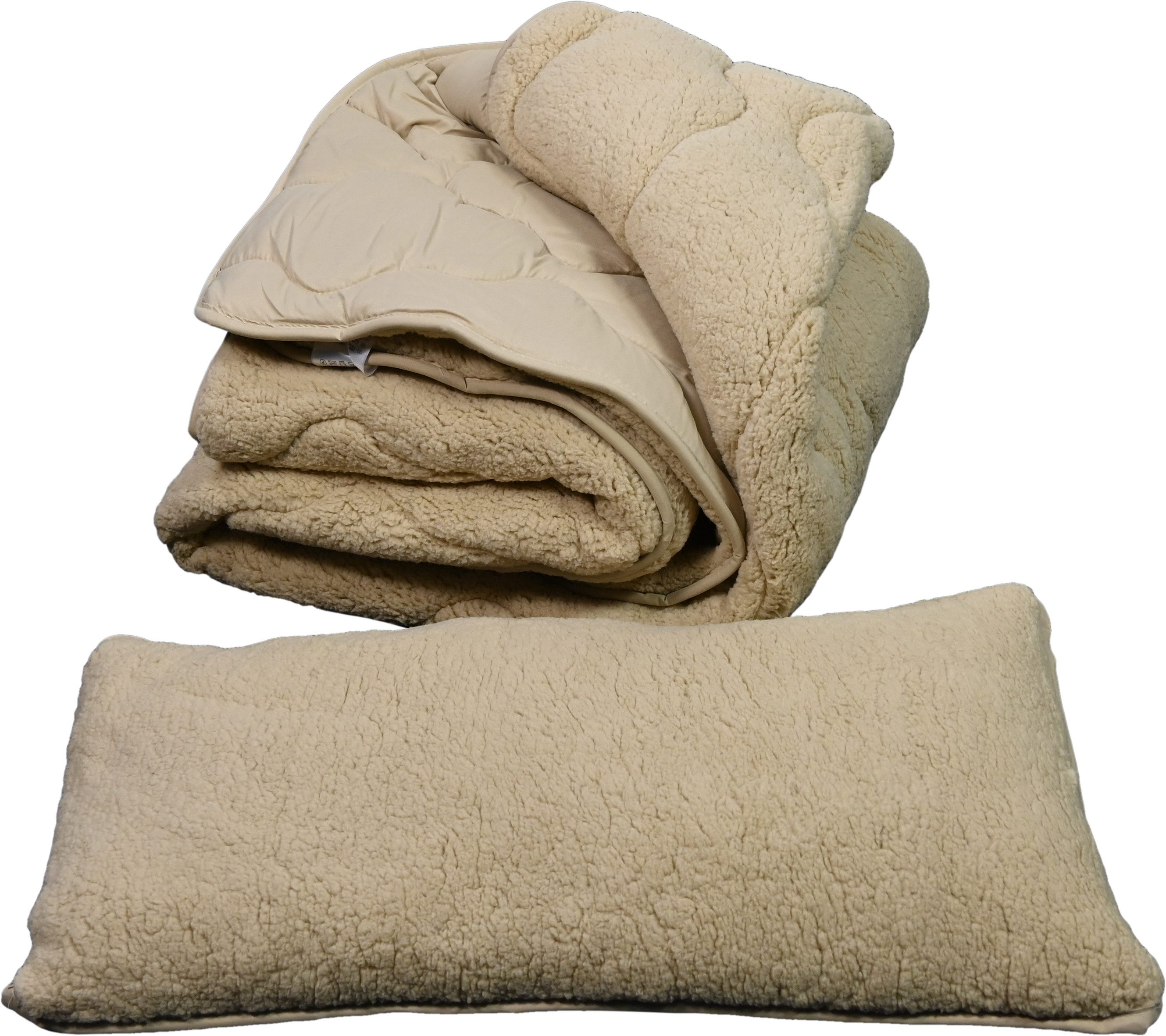 OTTO home Microfaserbettdecke Elvia, Teddy Plüsch Bettdecke, Warme Winter Uni Bettdecke