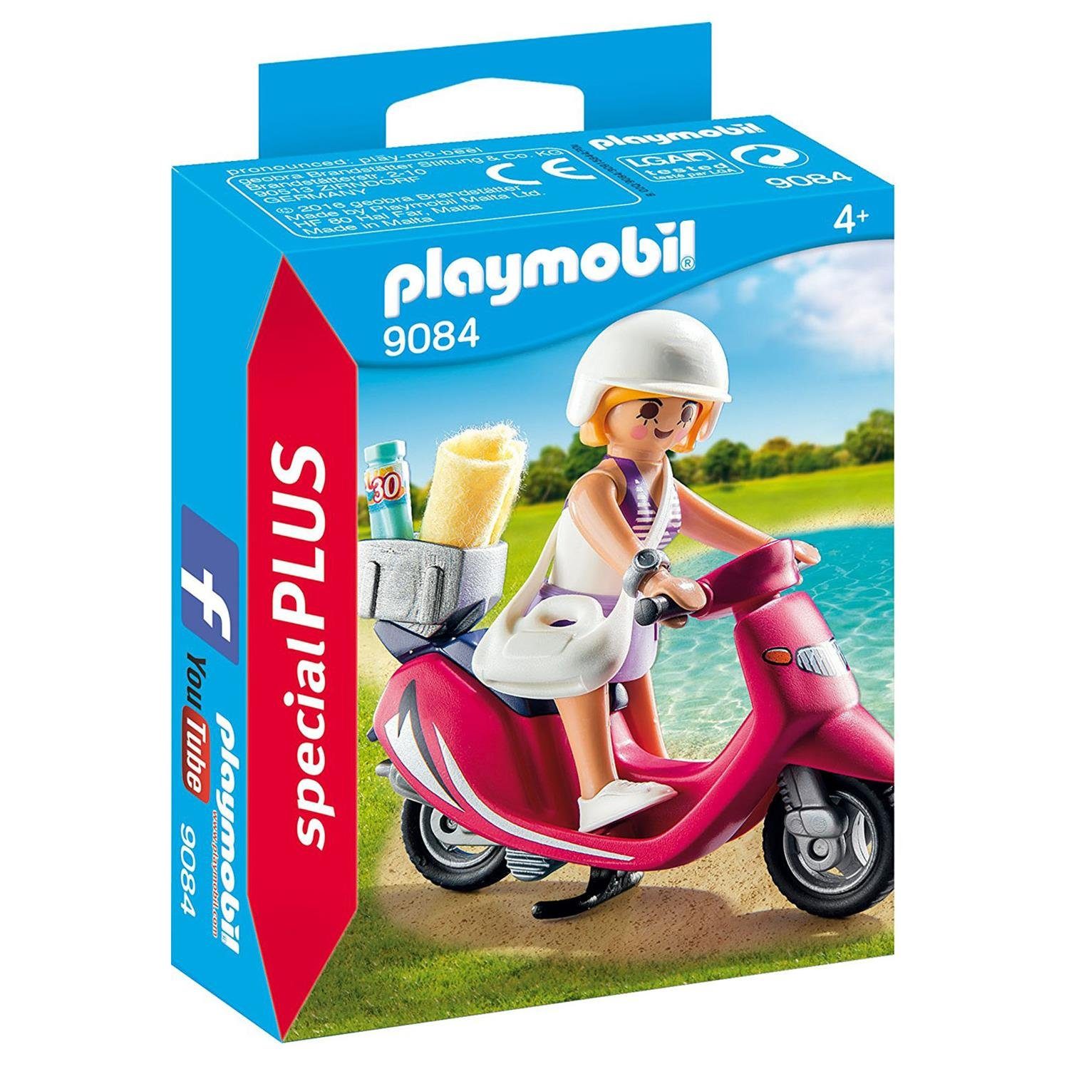 Playmobil® 9084 Strand-Girl mit Roller Konstruktions-Spielset günstig online kaufen