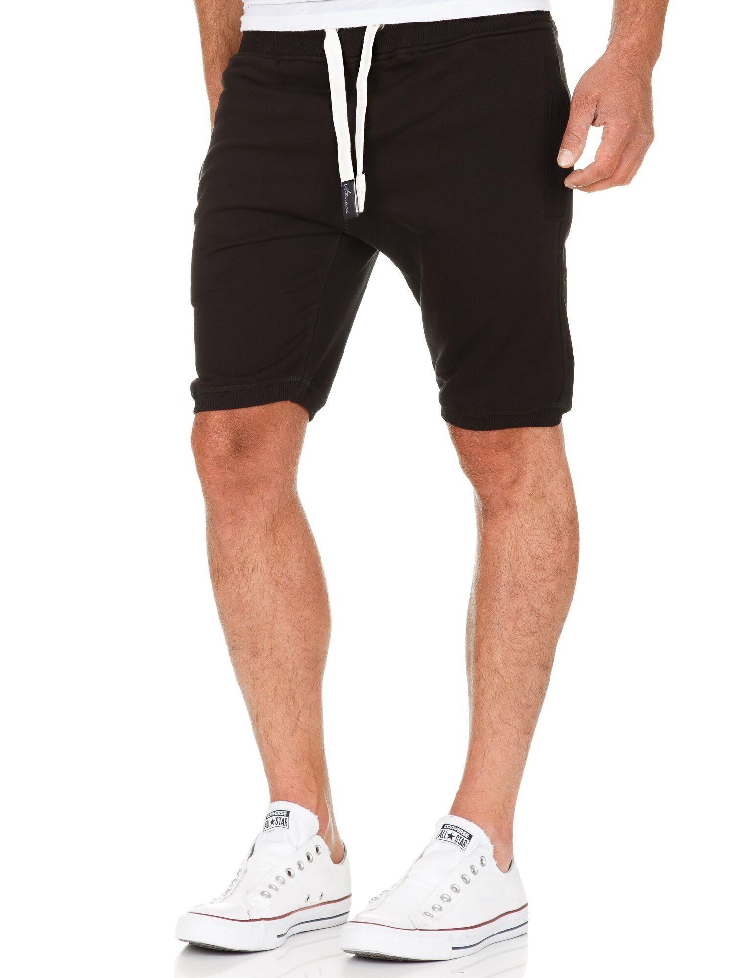 Amaci&Sons Sweatshorts INKSTER Sweatshorts Herren Bermuda Bequeme Kurze Männer Hose