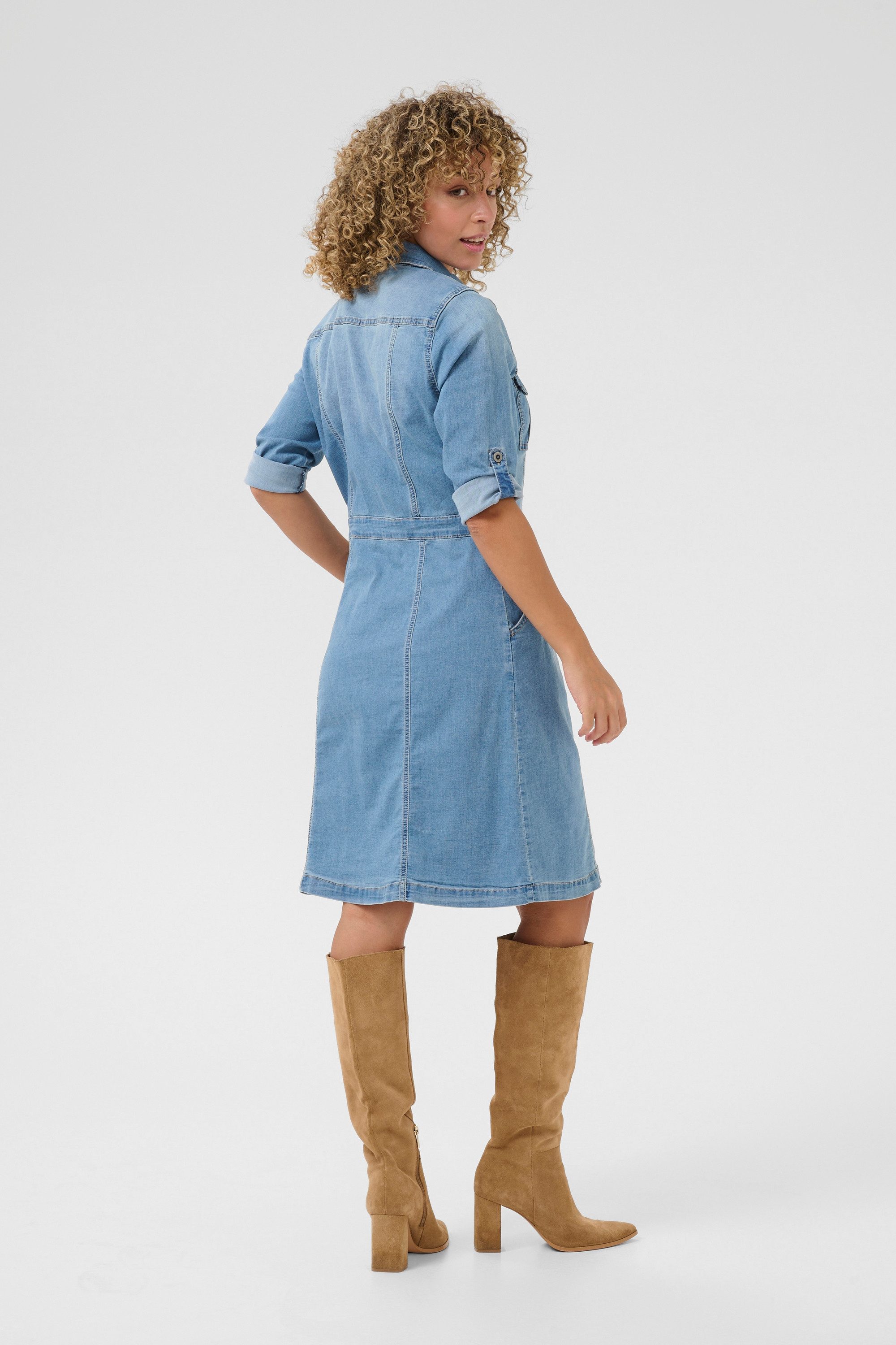 Cream Jeanskleid Denimkleid CRUniforma