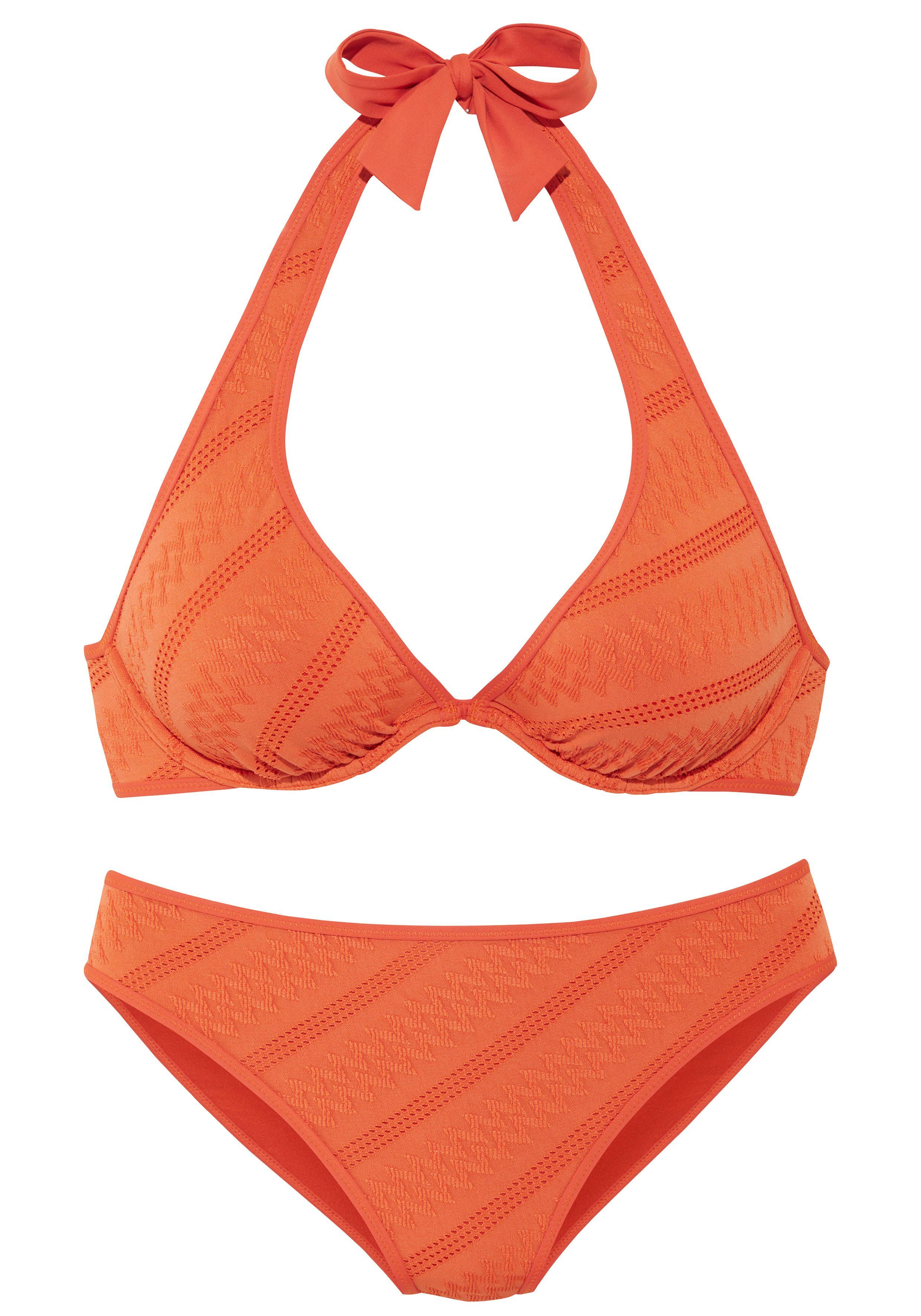 s.Oliver Bügel-Bikini Naila (Set) mit Struktur günstig online kaufen