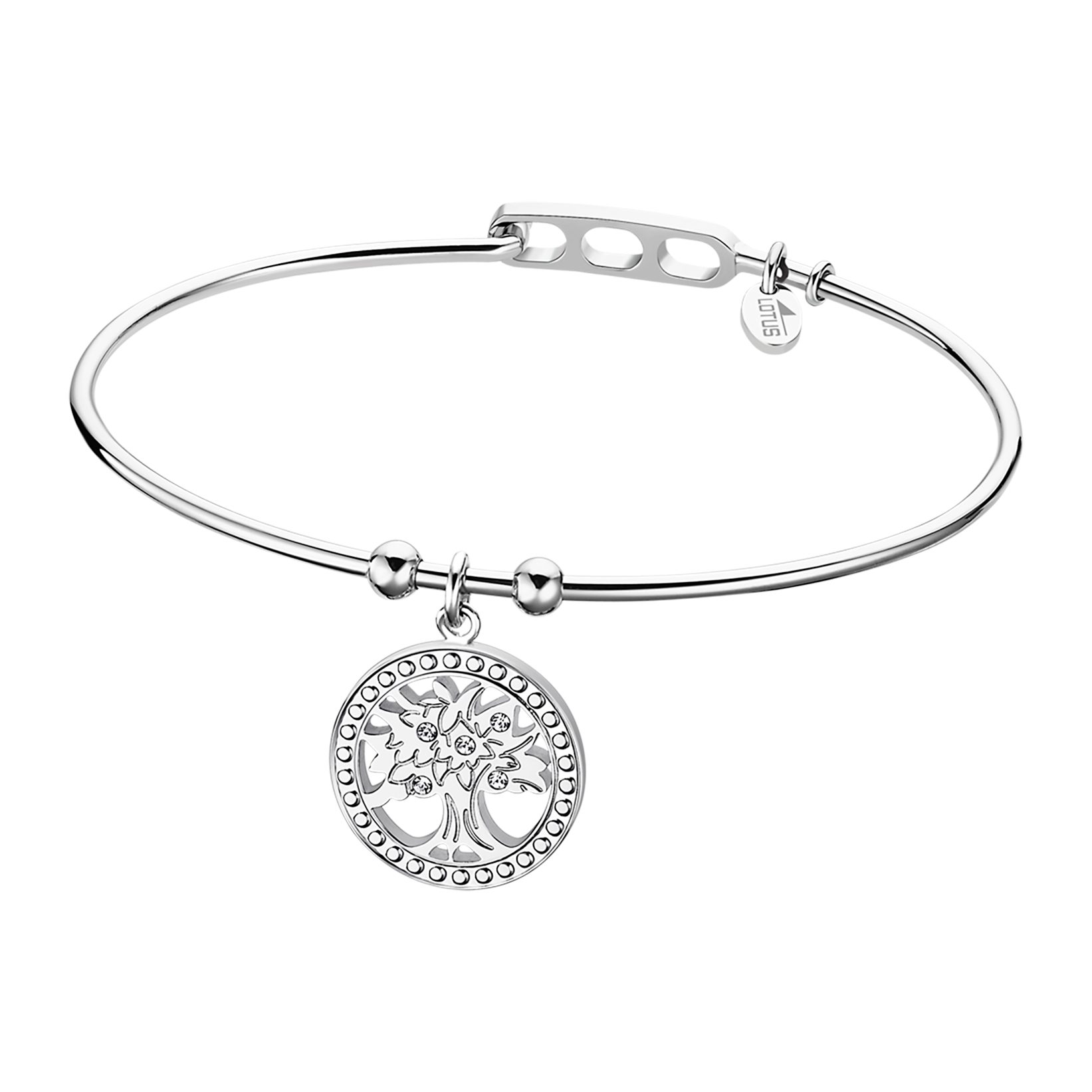 Lotus Armreif Urband Woman - Baum des Lebens, mit Glasstein
