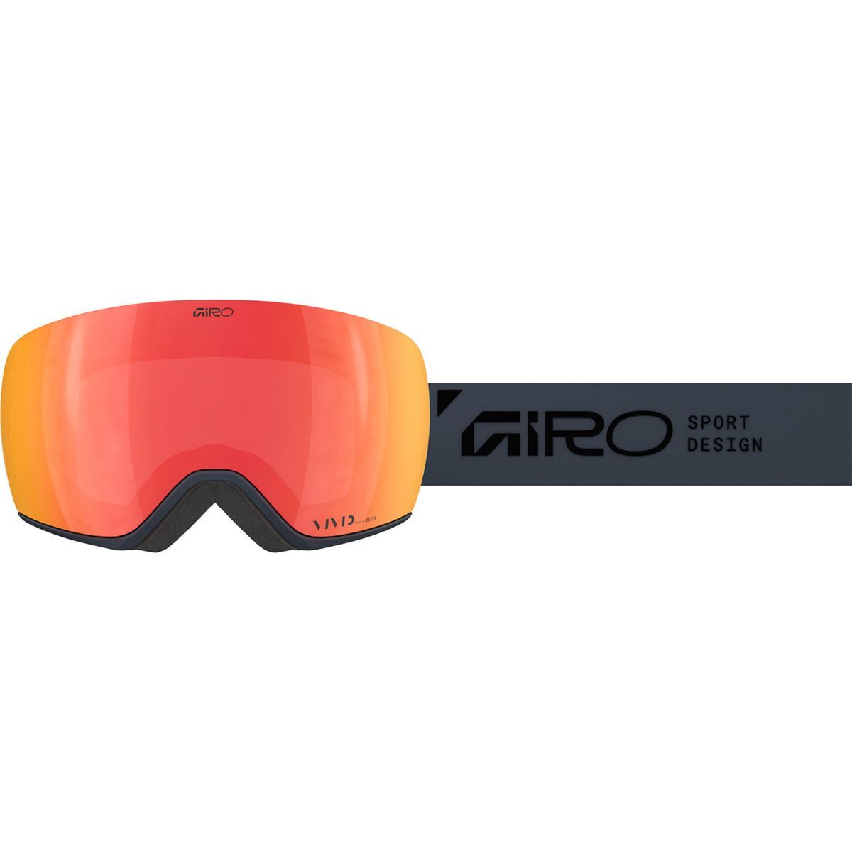 Giro Skibrille Snow Article II, Unisex Skibrille mit riesigem Sichtfeld, VIVID ZEISS Scheiben und