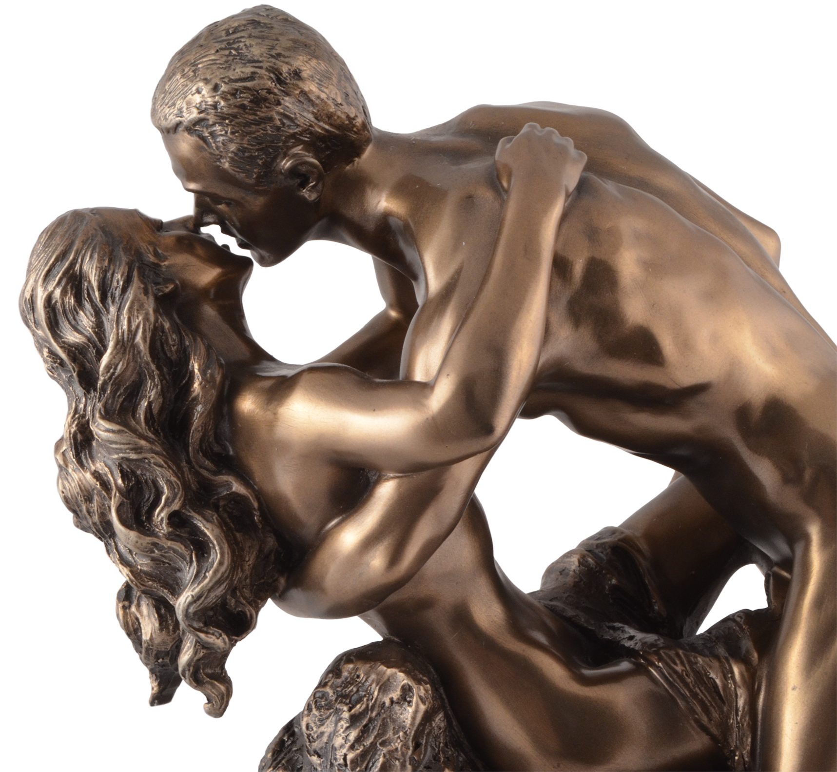 Vogler direct Gmbh Dekofigur LxBxH in - bronziert bronziert, Die ca. "Love Liebenden von by Hand Veronese, Spring" 21x10x22cm