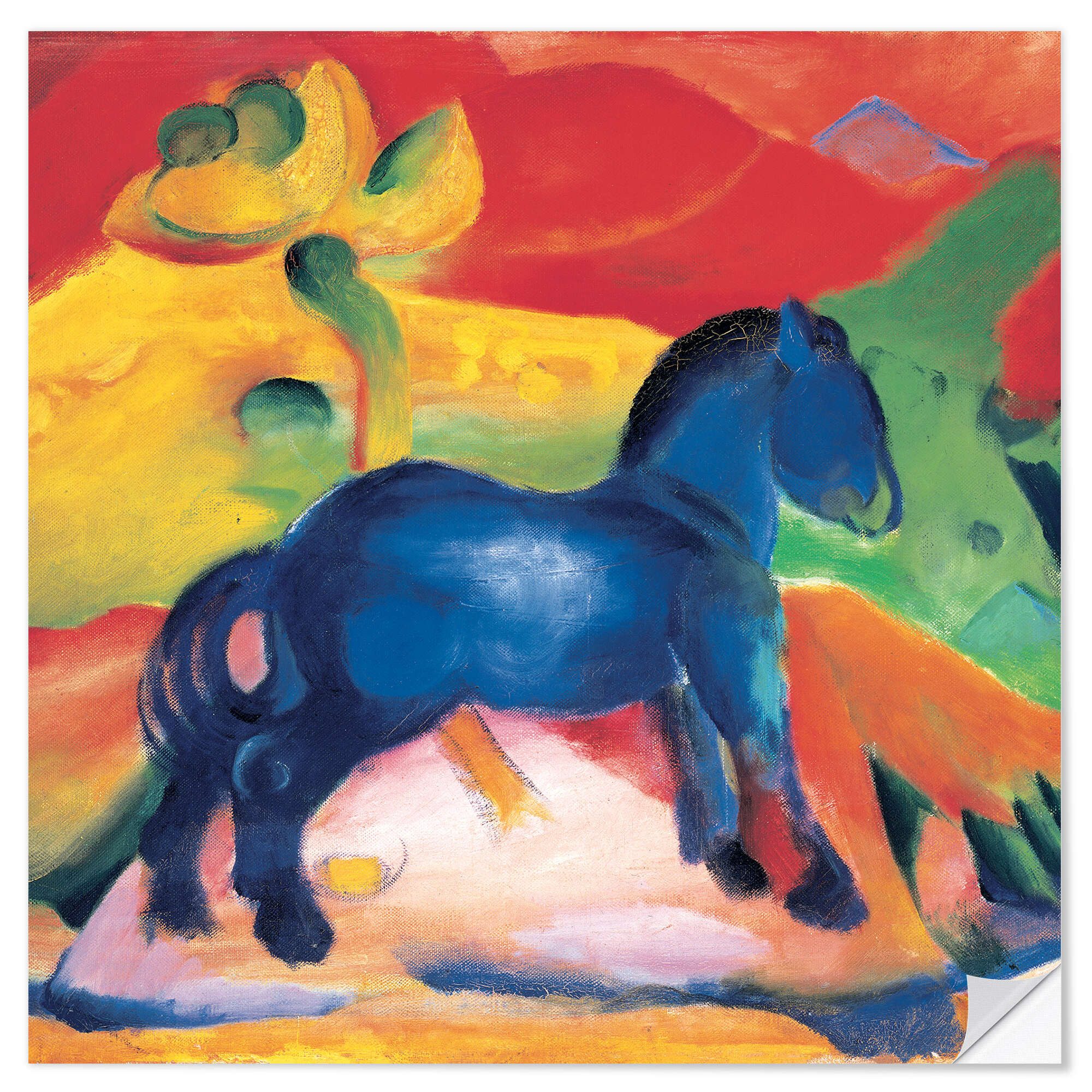 Wandfolie Franz Marc