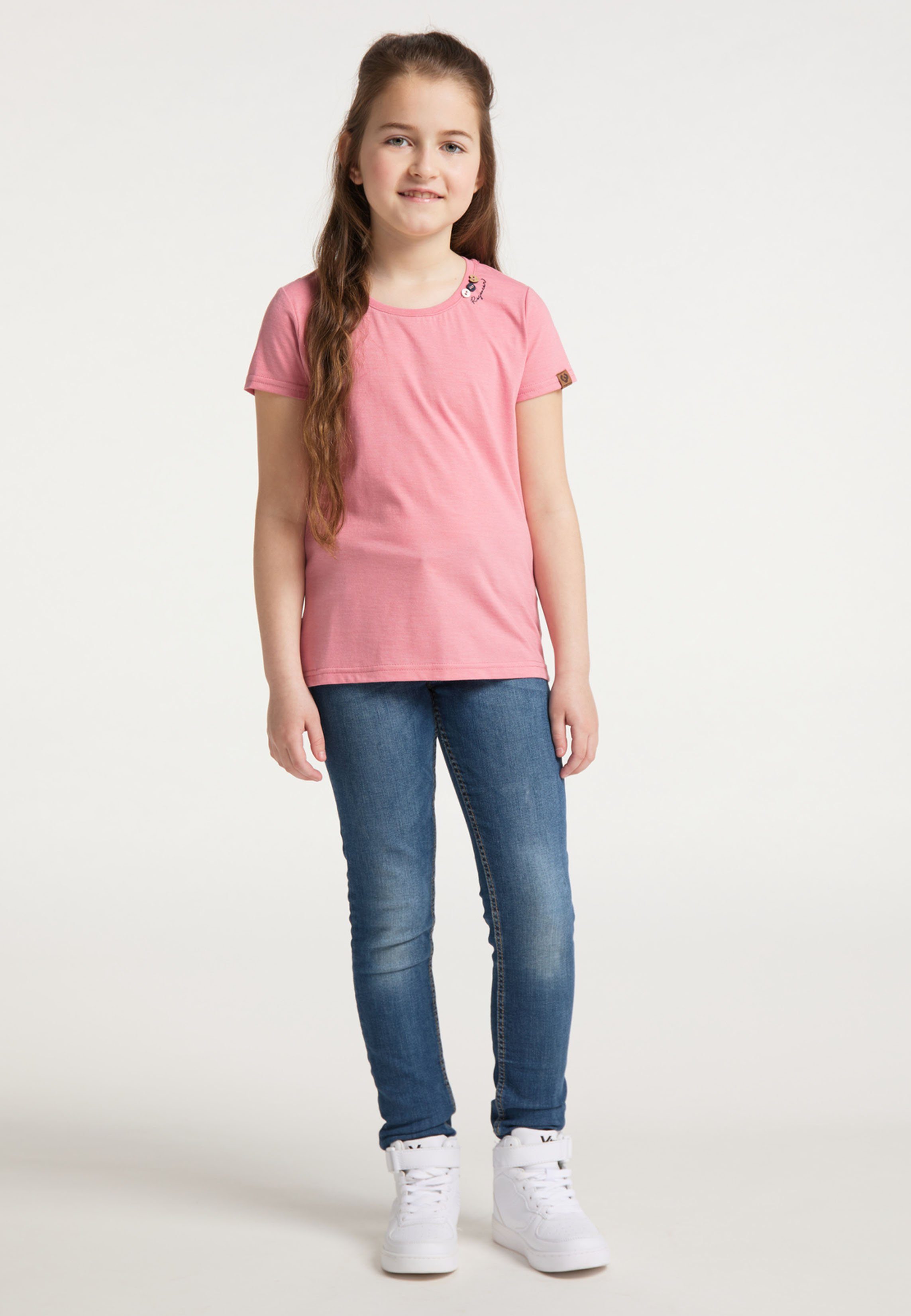 Ragwear T-Shirt VIOLKA ORGANIC Nachhaltige & Vegane Mode PINK