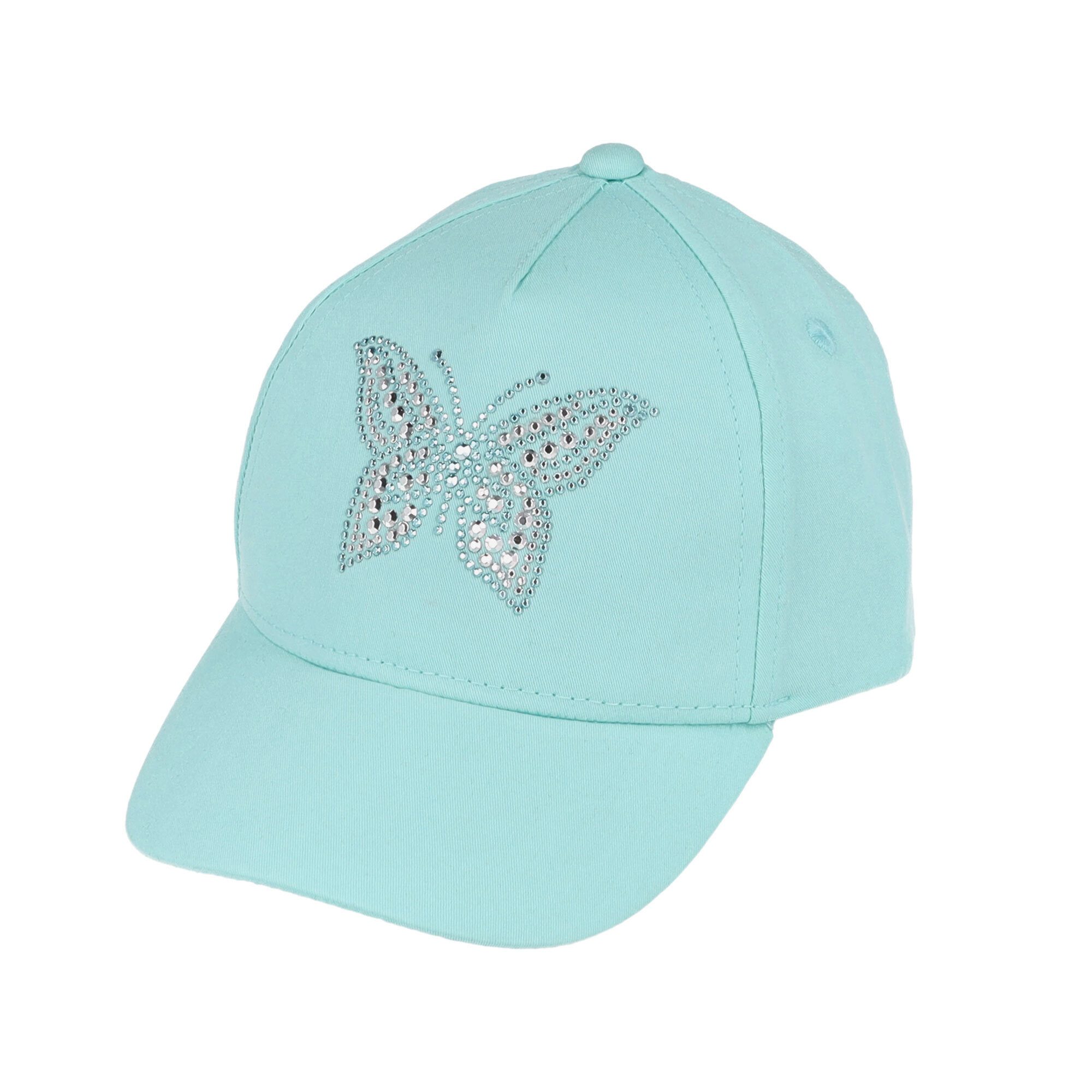 Maximo Baseball Cap MINI GIRL-Cap Schmetterling Studs, Klettverschluß (1-St)