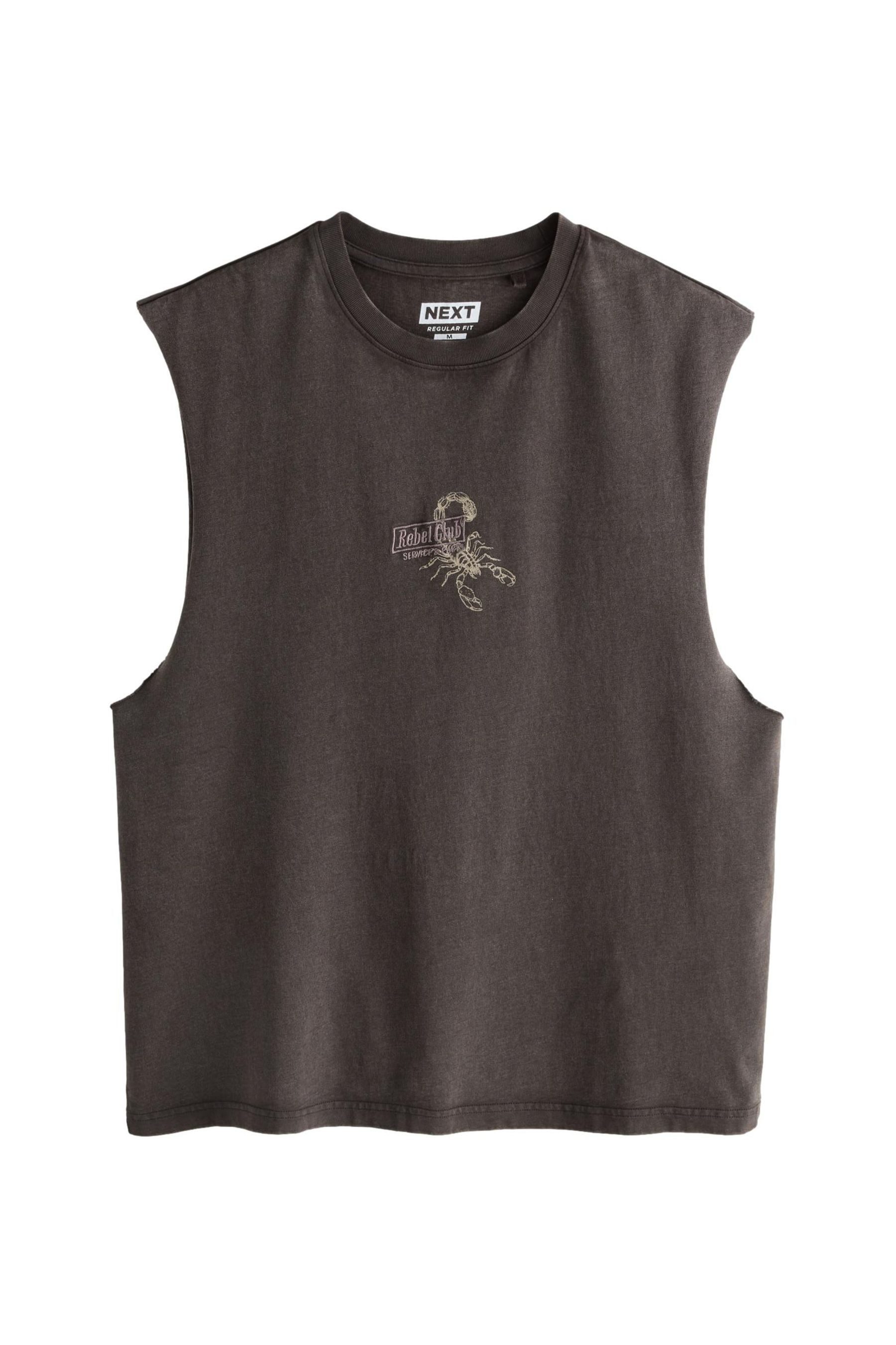 Next Trägertop Träger-Tanktop mit Waschung und Grafik (1-tlg)
