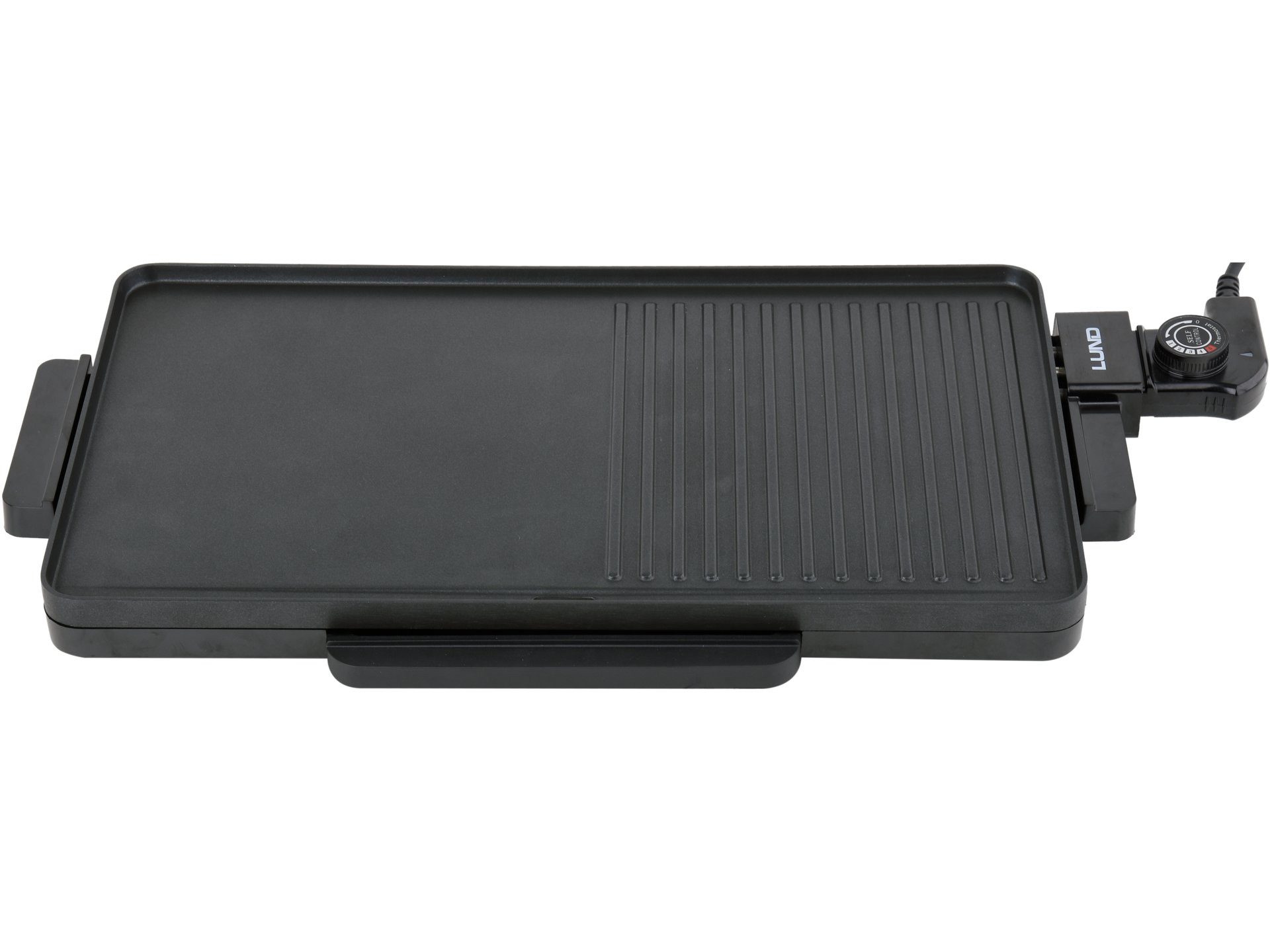 Lund Gril électrique 2000W, gril de table, 49x27 cm, 2000 W
