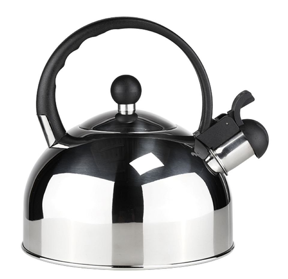 Wasserkessel Edelstahl Flötenkessel, Wasserkocher Induktion, 2,5L