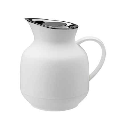 Stelton Isolierkanne Amphora Tee Weiß 1 Liter, (Einzeln)