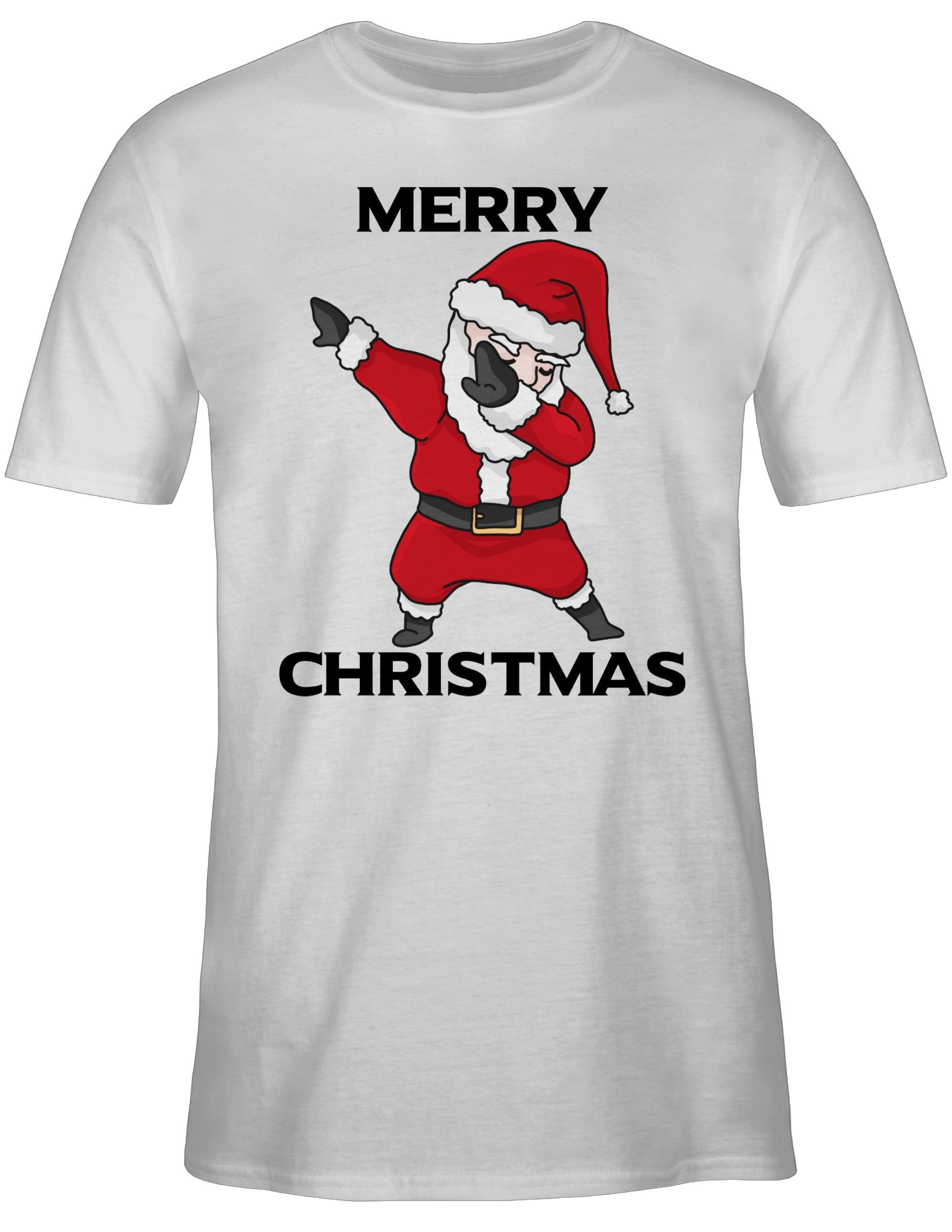 Shirtracer T-Shirt Dabbing Weihnachtsmann Weihachten Kleidung günstig online kaufen