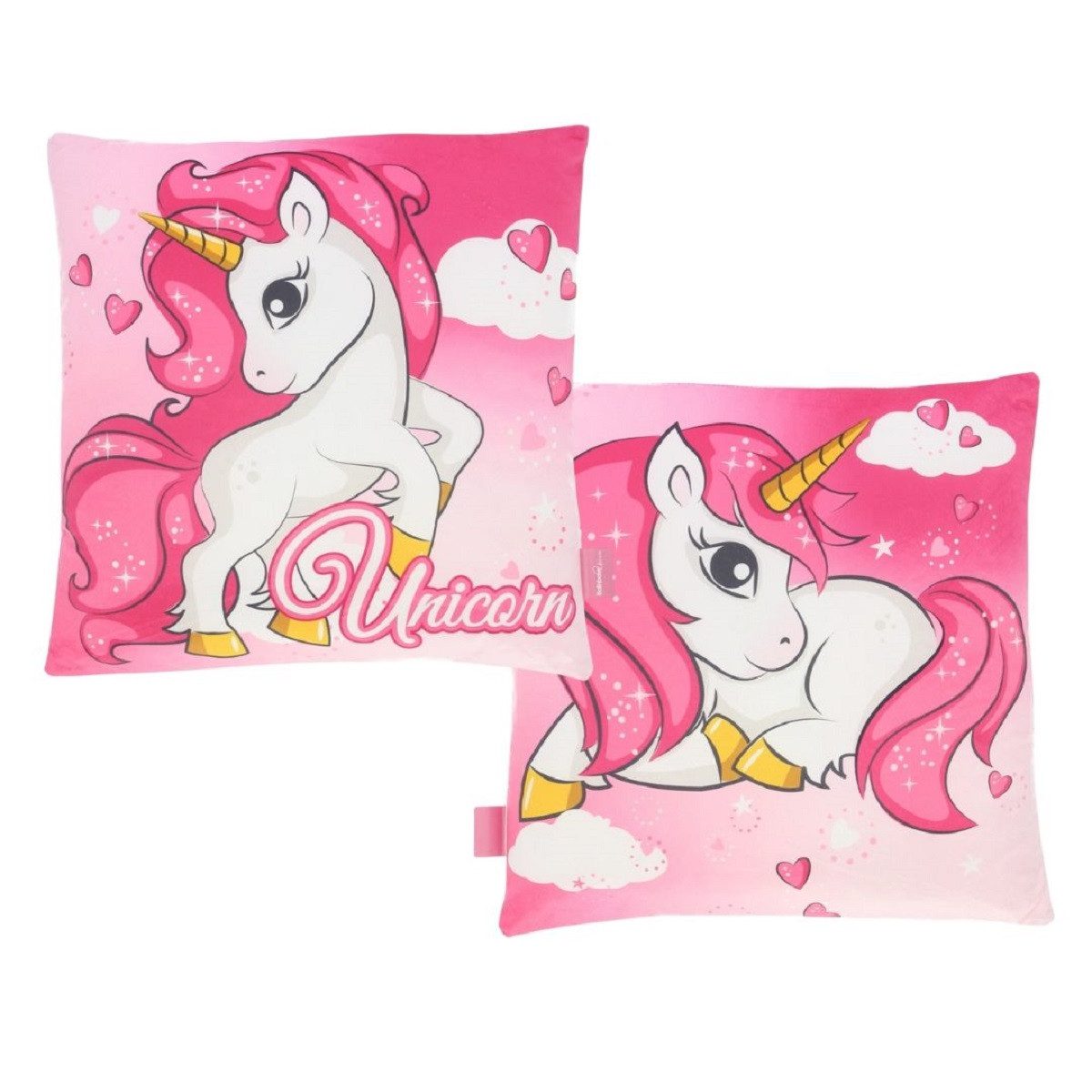 unicorn Dekokissen Kissen 1-Stück Magisches Dekokissen für das Kinderzimmer