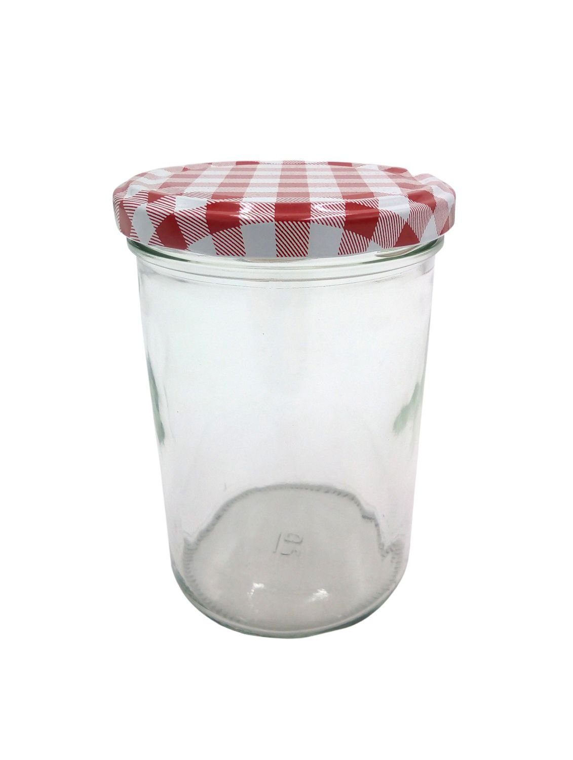 EmSy Vorratsdose 1 x EMSY Schraubdeckelglas 440ml Einmachglas Sturzglas Vorrats Glas Ei, Glas