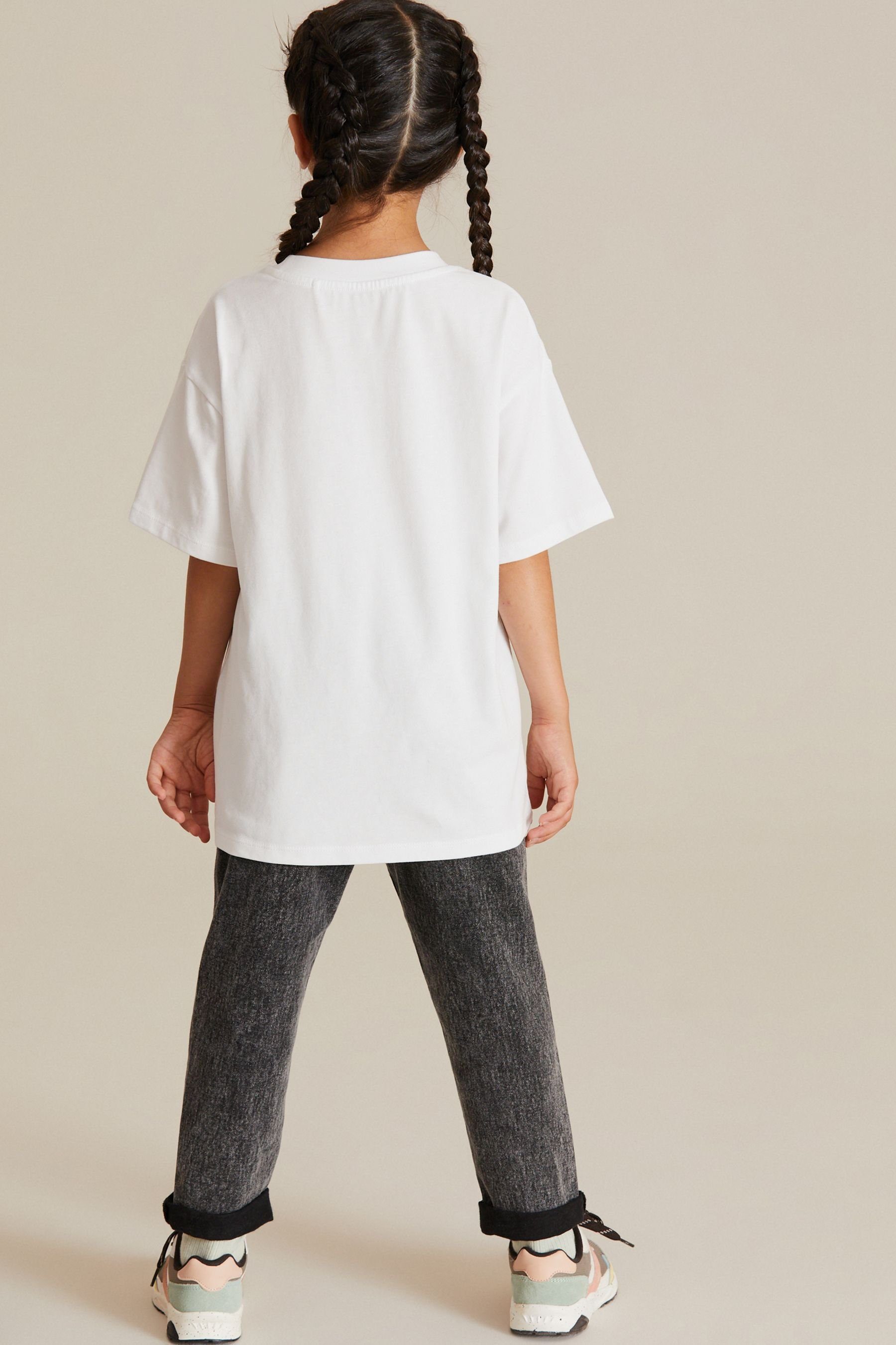 Artist Lizenziertes T-Shirt Haring Next Keith T-Shirt White (1-tlg)