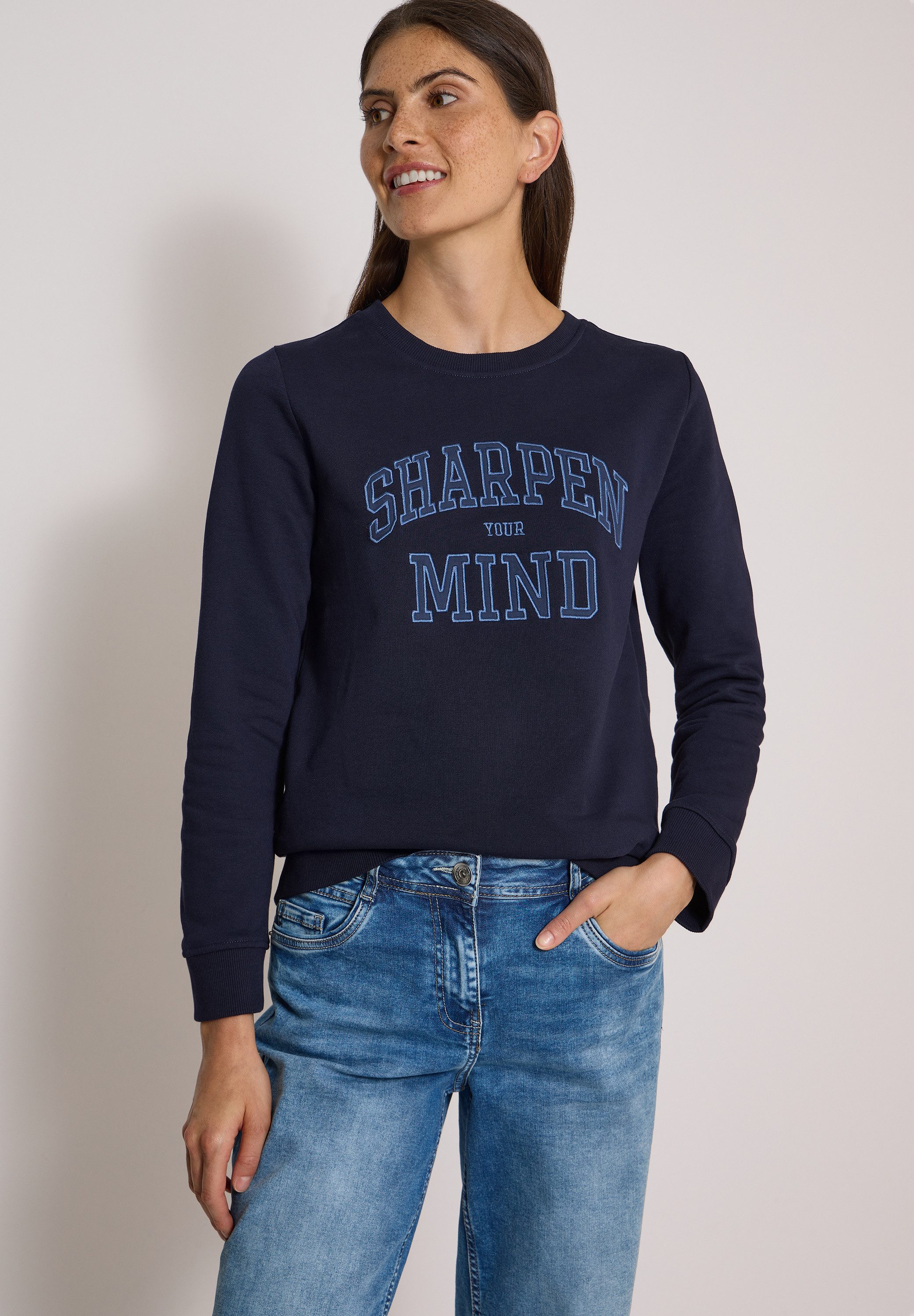 CECIL Sweatshirt mit Wording