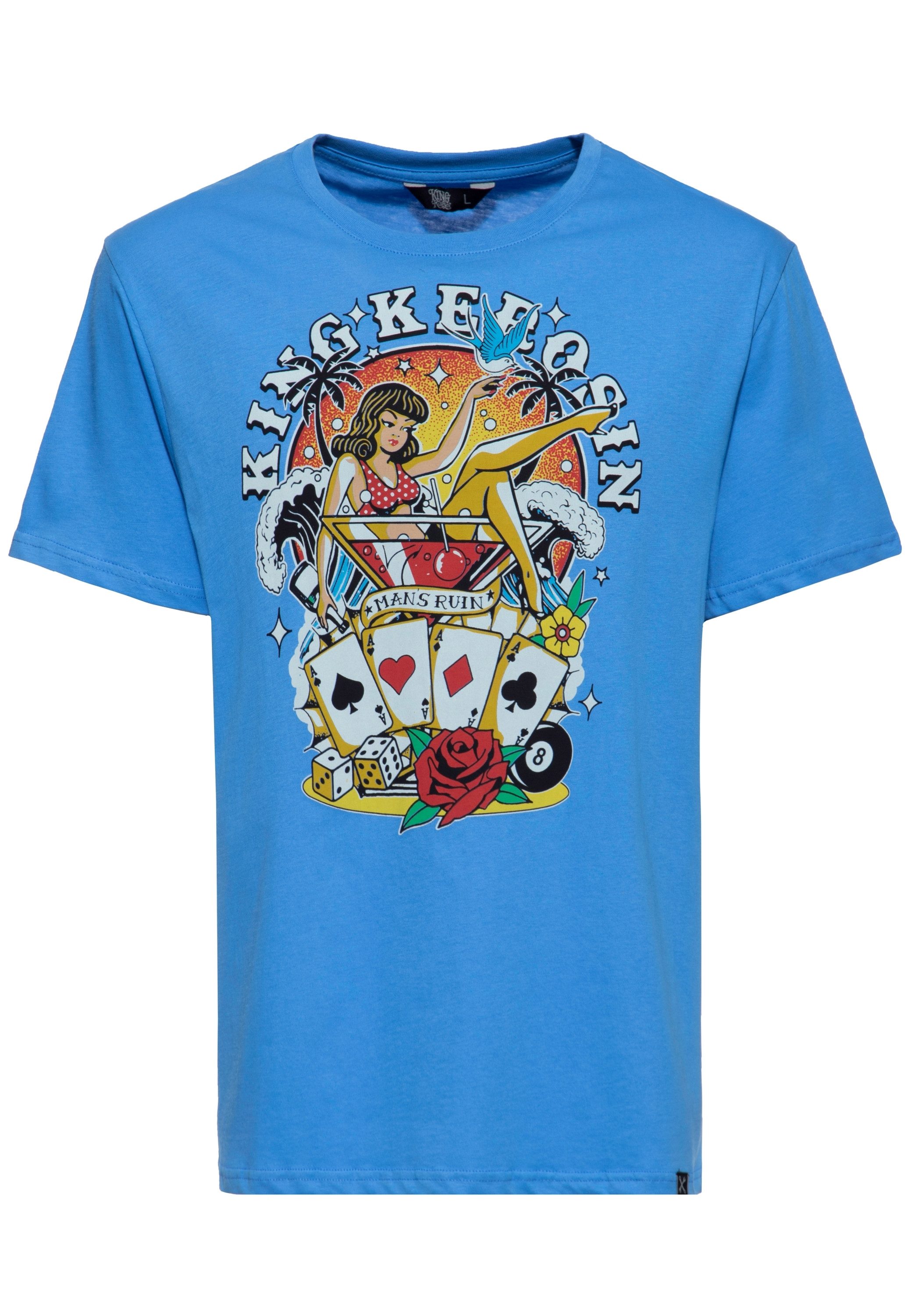 KingKerosin Print-Shirt Man's Ruin (1-tlg) mit günstig online kaufen