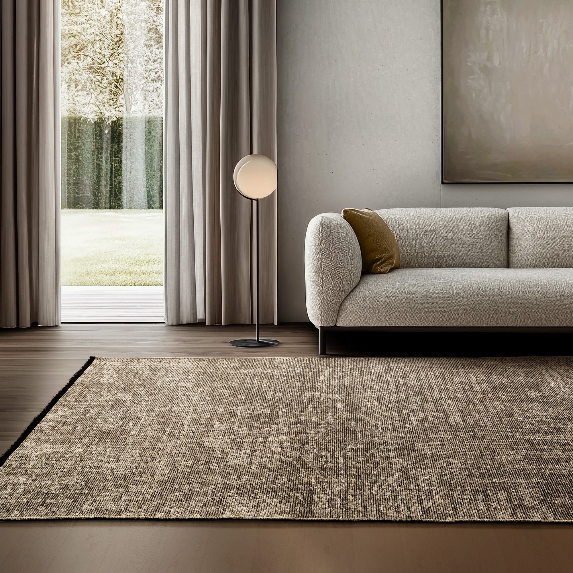 SIMPEX24 Teppich Boho Design, Rechteckig, Höhe: 7 mm, Baumwolle, Waschbarer günstig online kaufen