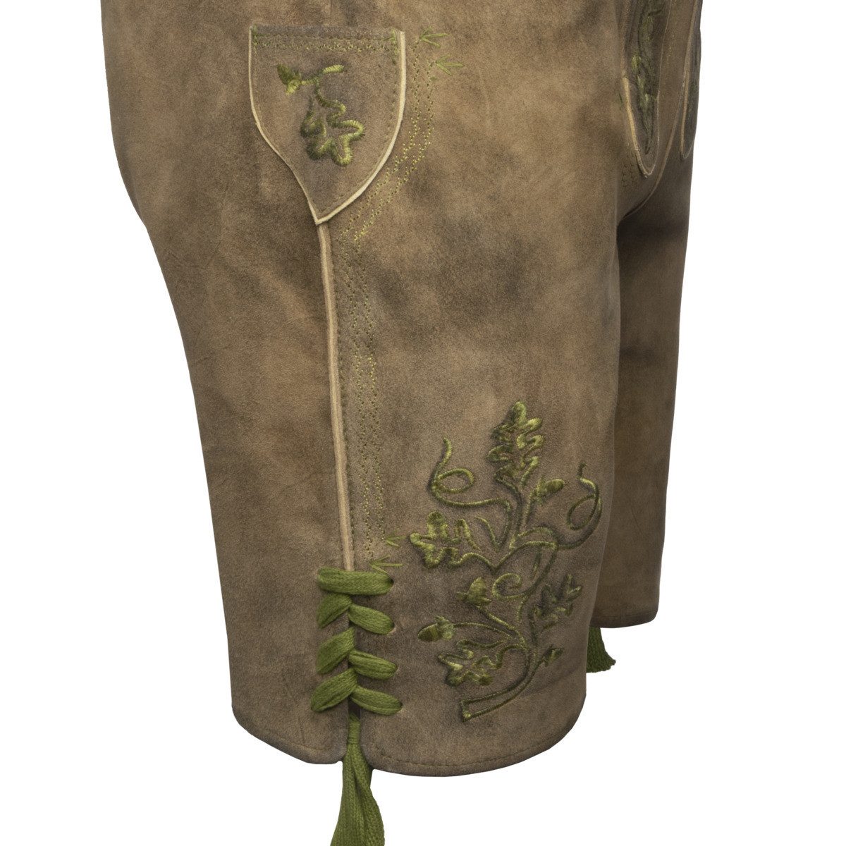 Spieth & Wensky Trachtenlederhose Fendo Herren (1-tlg) Trachtenlederhose, Trachtenhose, Bayerische Lederhose, Oktoberfest