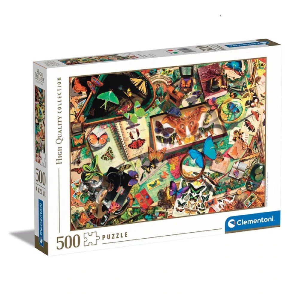 Clementoni® Puzzle Clementoni 35125 Raubkatzen 500 Teile Puzzle, 500 Puzzleteile, Made in Europe | Puzzle