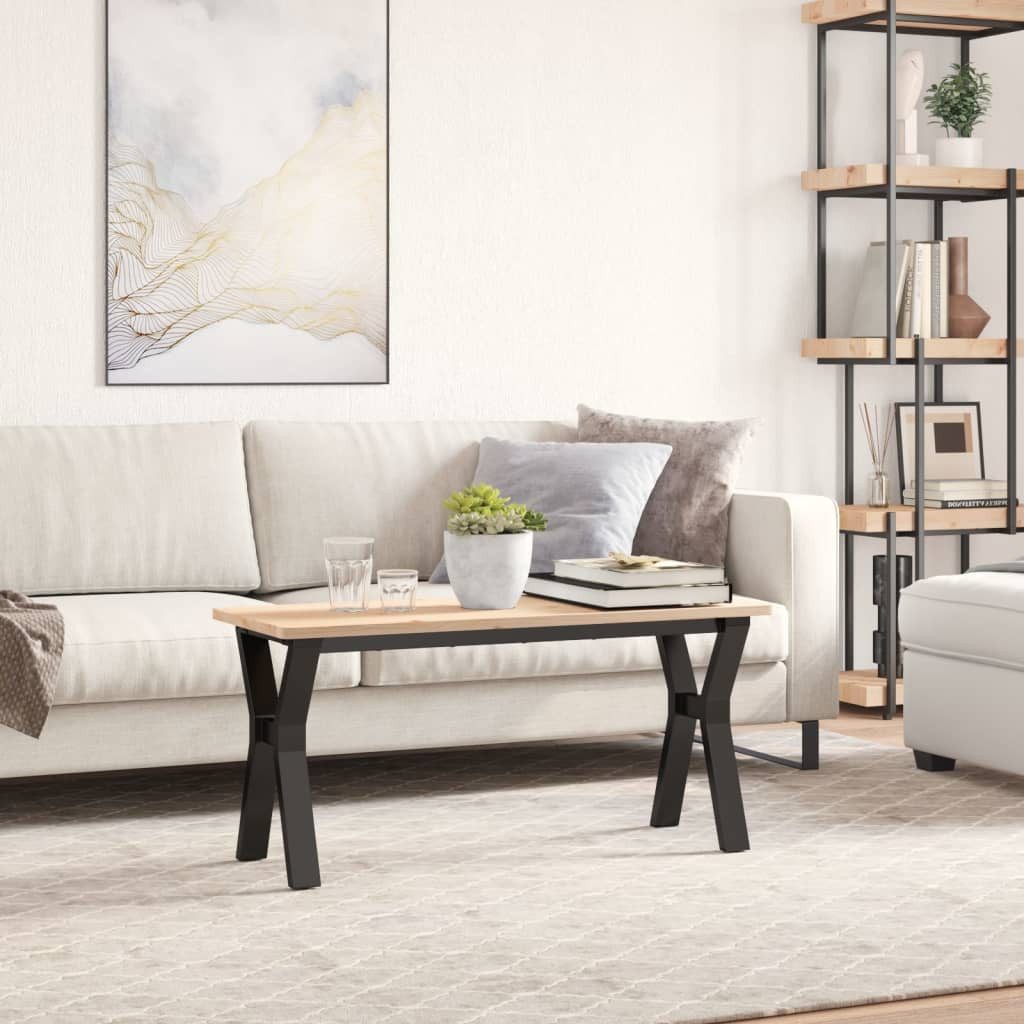 vidaXL Tischbein Couchtisch-Gestell in Y-Form 90x30x43 cm Stahl günstig online kaufen