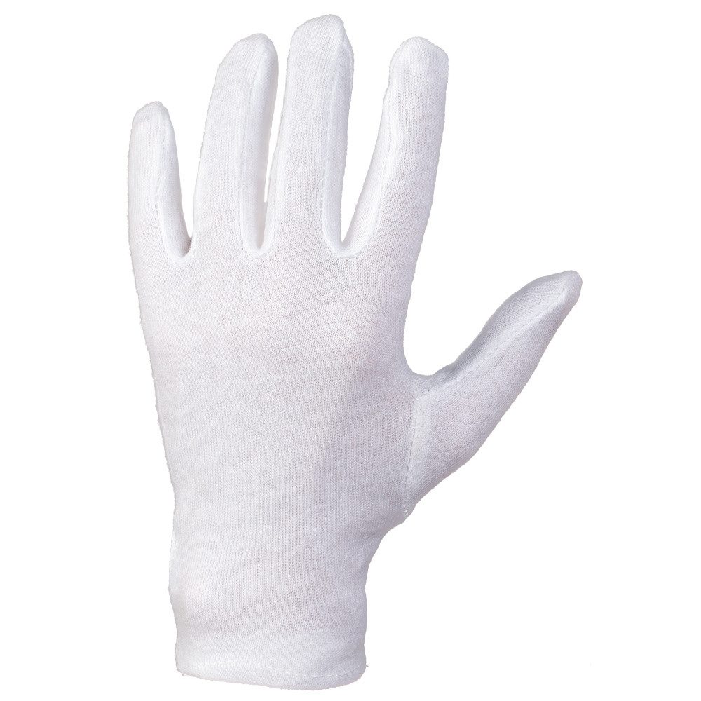 Stronghand Baumwollhandschuhe 12 Paar weiß Trikot Handschuhe Trikothandschu günstig online kaufen