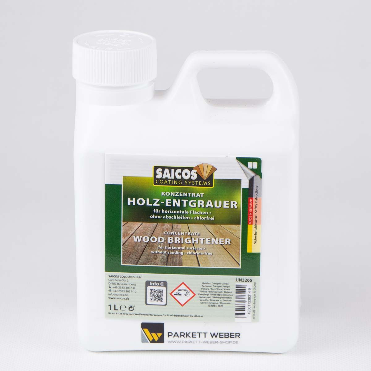 Saicos Holzöl Saicos Holz-Entgrauer Konzentrat (8130)