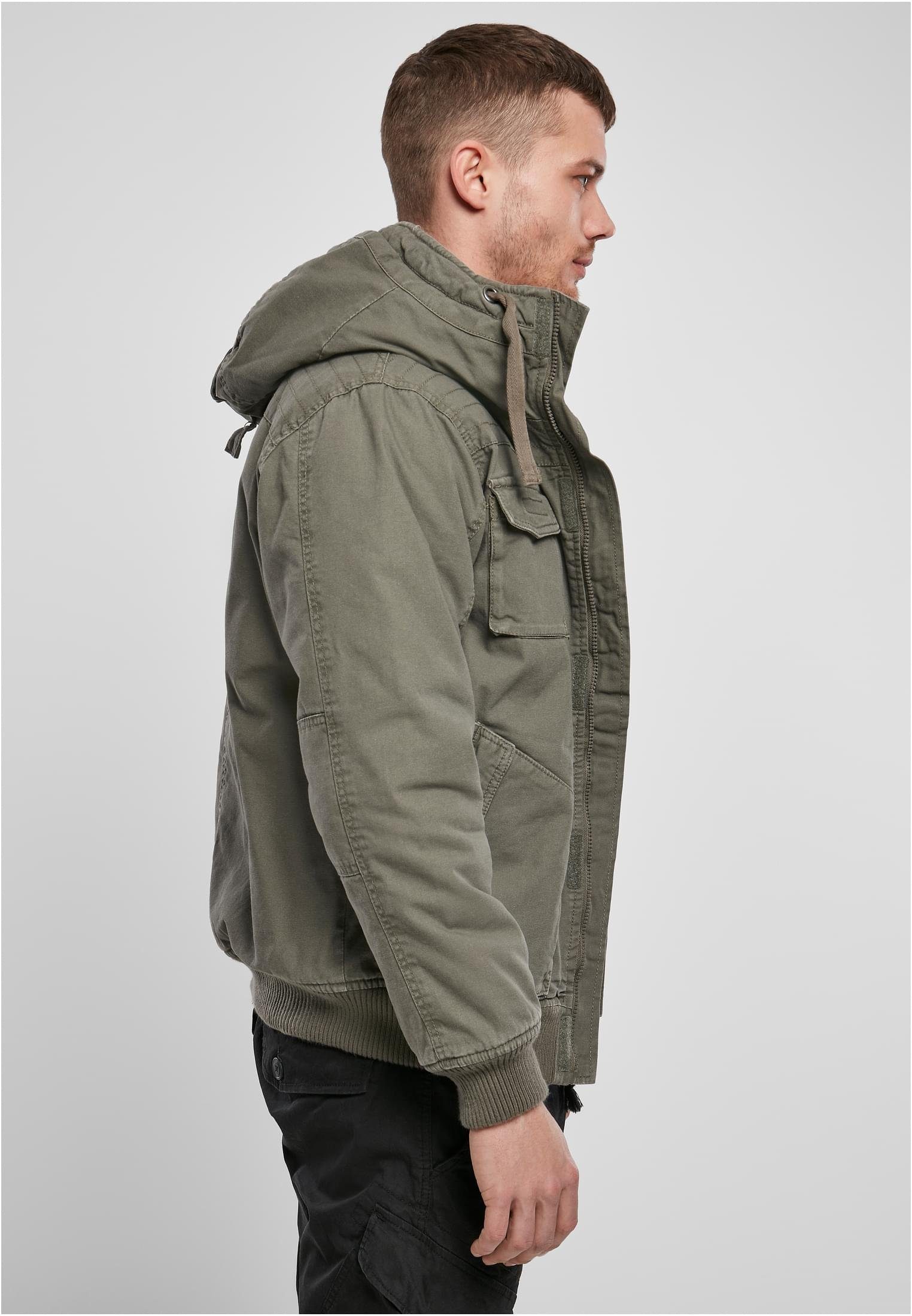 Winterjacke olive Winter (1-St) Brandit Herren Jacket Bronx