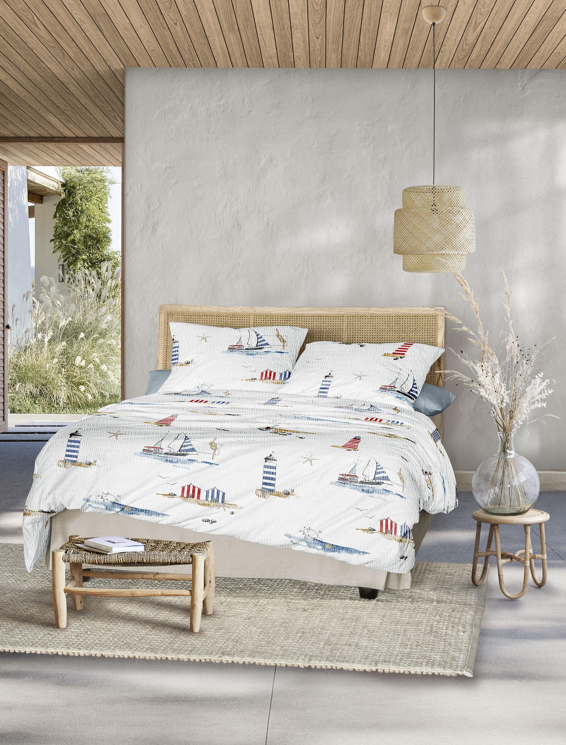 Irisette Bettwäsche Easy 8329, Seersucker, 2 günstig online kaufen
