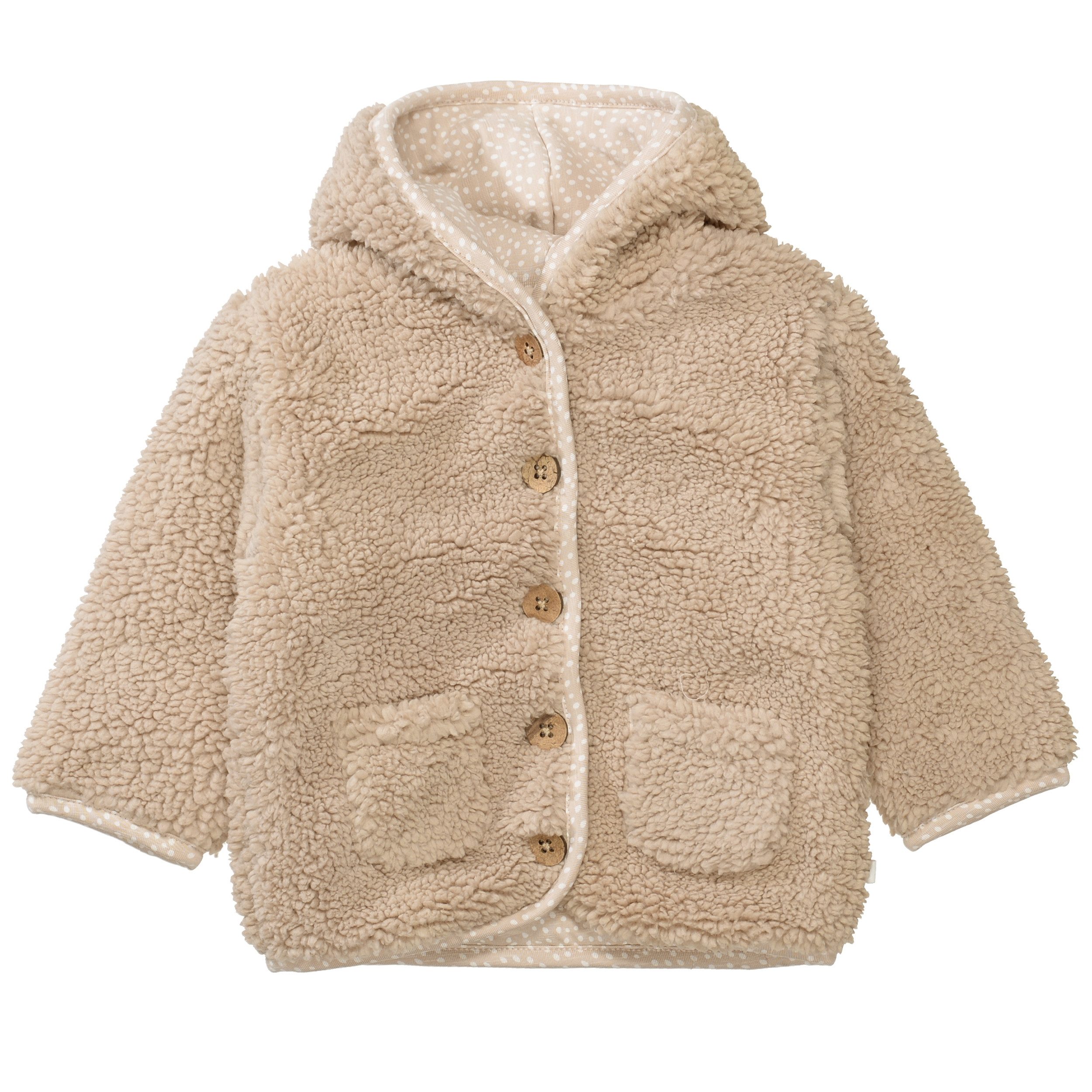 STACCATO Strickjacke Md.-Plüschjacke