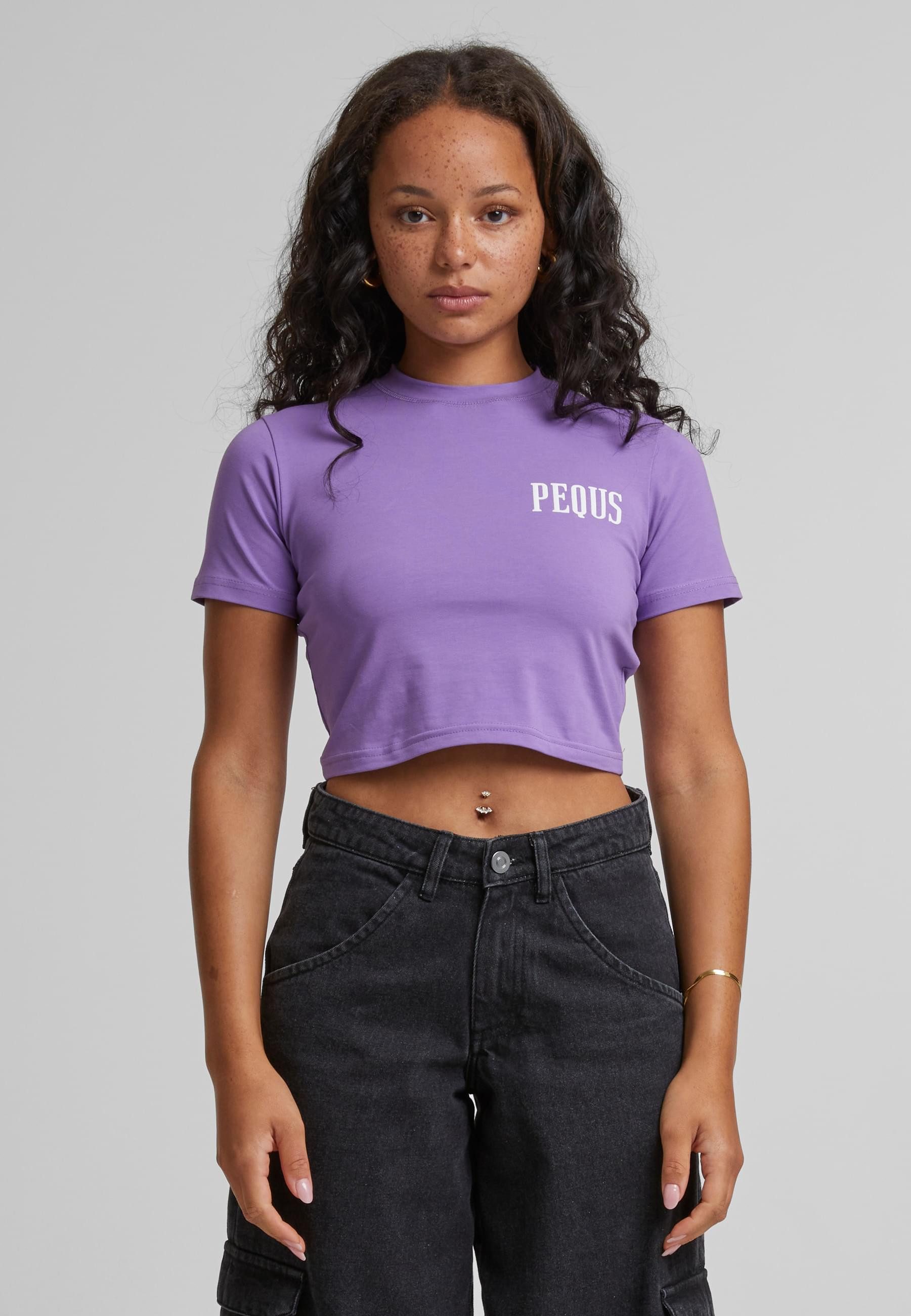 PEQUS T-Shirt PEQUS PEQUS Back Logo Top (1-tlg)