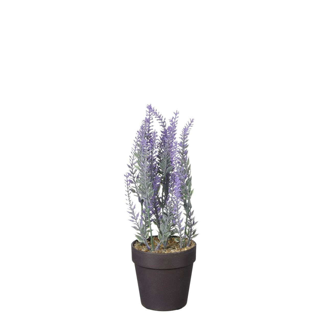 Topf künstlicher 24 x Mica im violett Decorations Lavendel Kunstpflanze Mica 10,