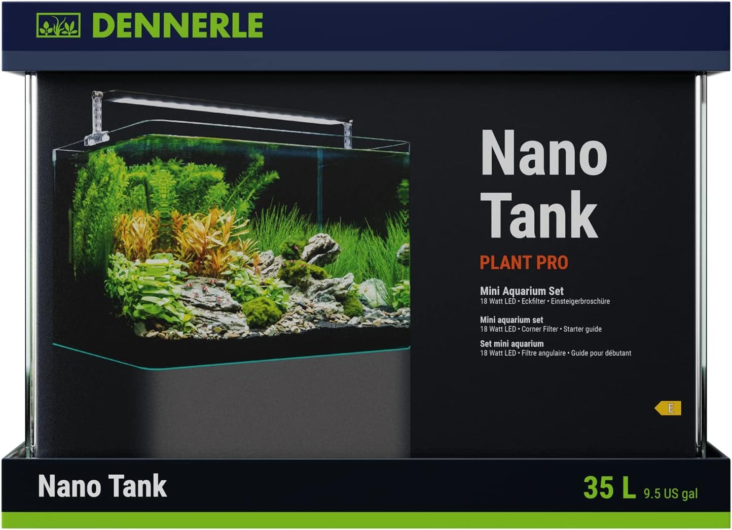 Aquarium Dennerle 3314 Nano Tank Plant Pro, 35 Liter