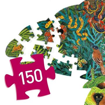 DJECO Puzzle DJ07655 Puzz' Art Chameleon, 150 Teile, Puzzleteile