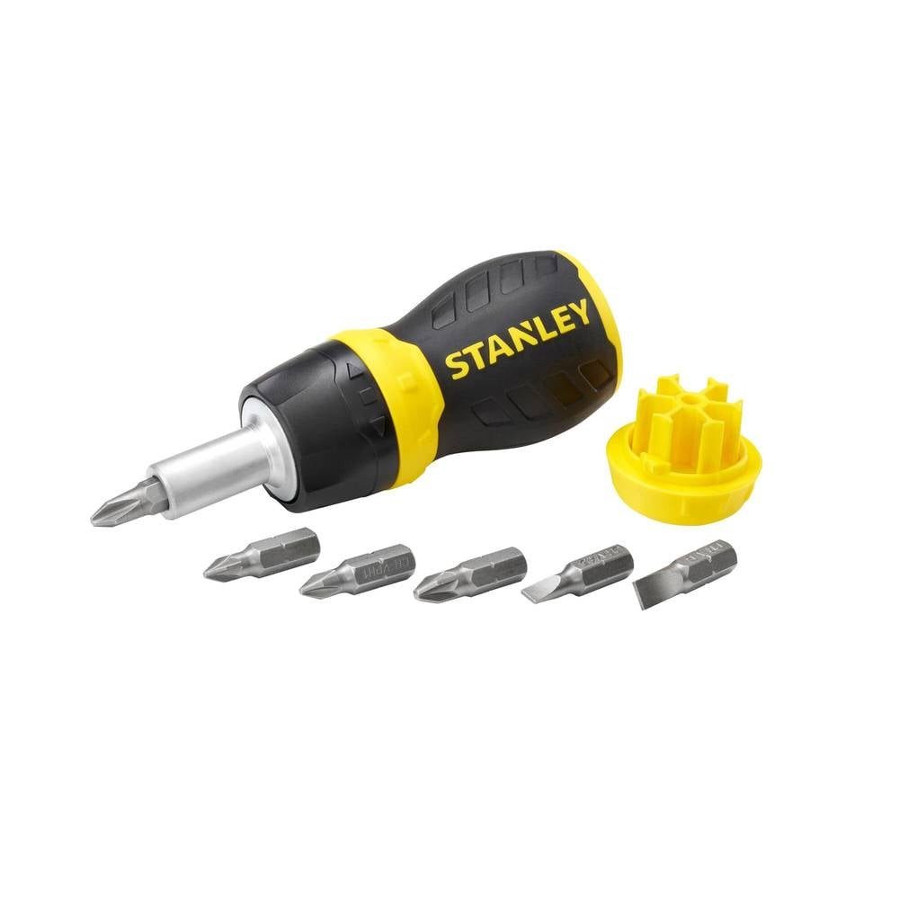 STANLEY Bit-Schraubendreher Bitschraubendreher Bits+Ratsche 0-66-358