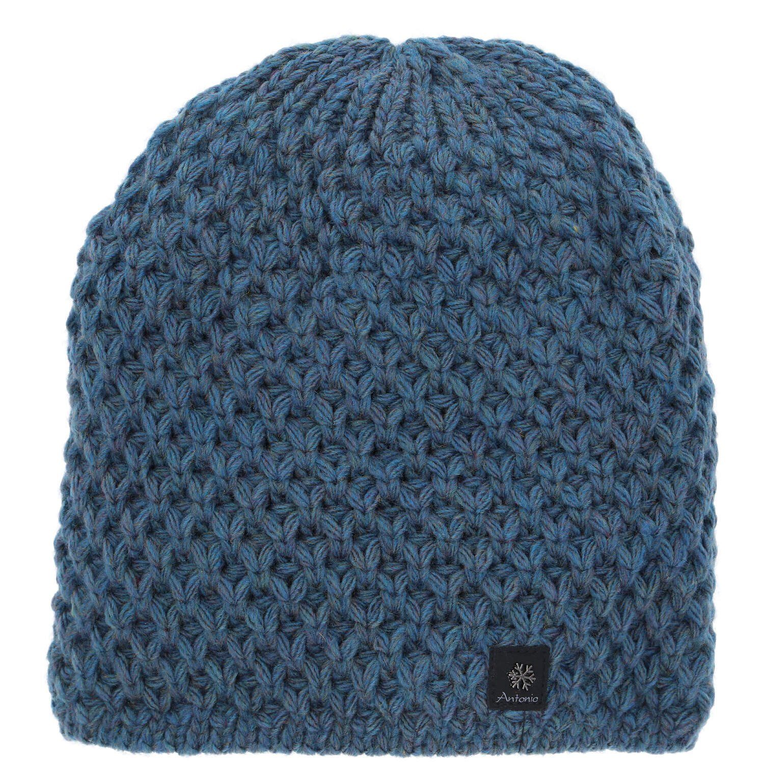 Antonio Strickmütze Antonio Damen Winter Strickmütze petrol (1-St) günstig online kaufen