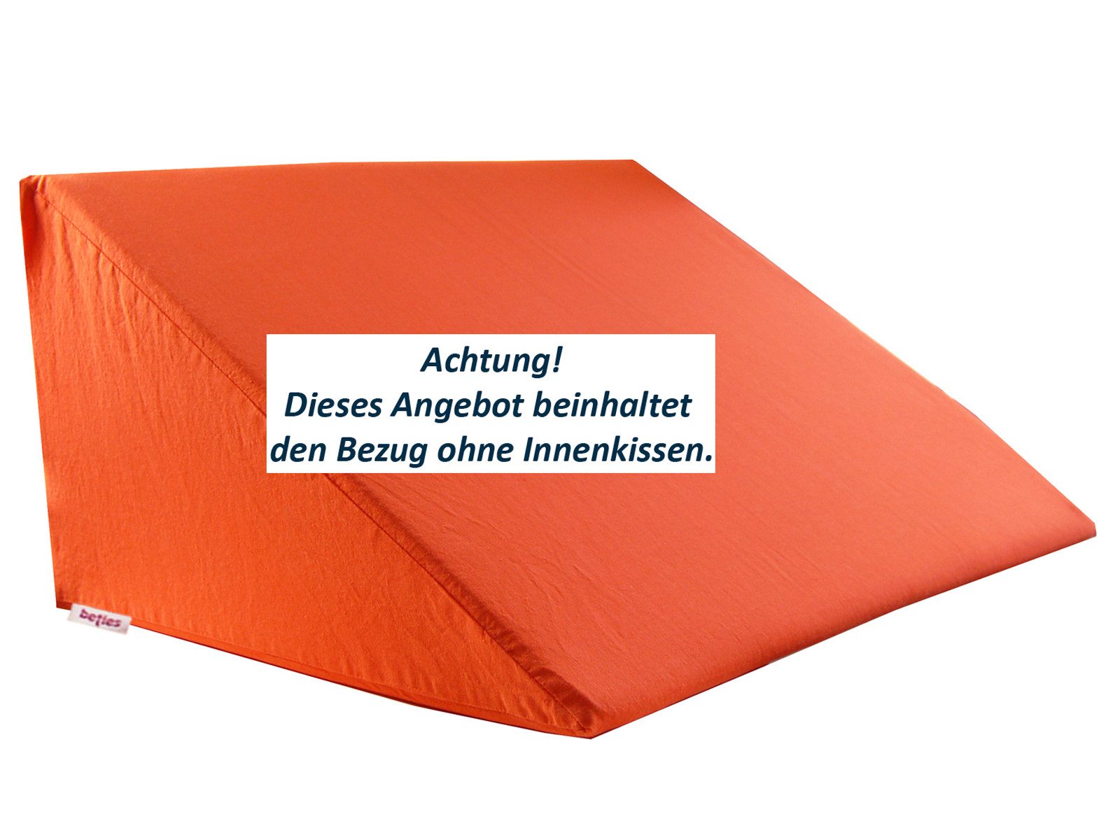 beties Kissenbezug Basic, (1 Stück), Keilkissenbezug günstig online kaufen