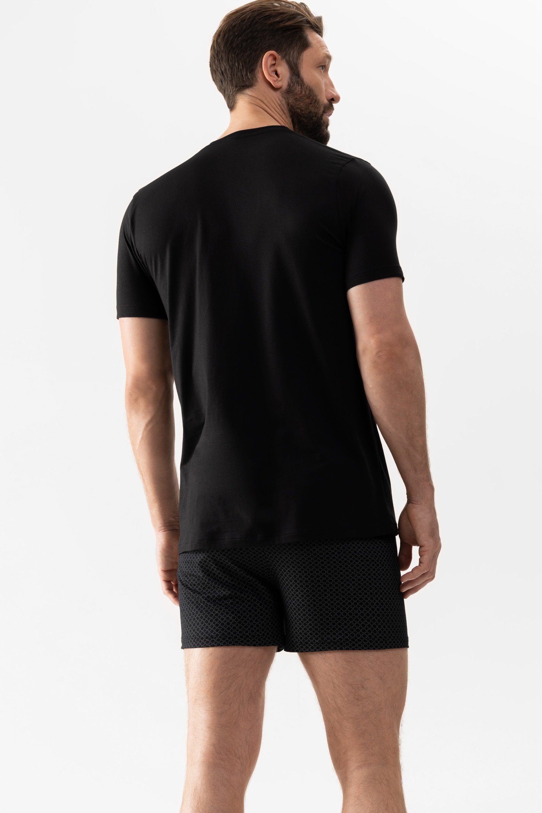 Mey Pyjamaoberteil Mey Herren T-Shirt Serie Dry Cotton Colour Uni (1-tlg)