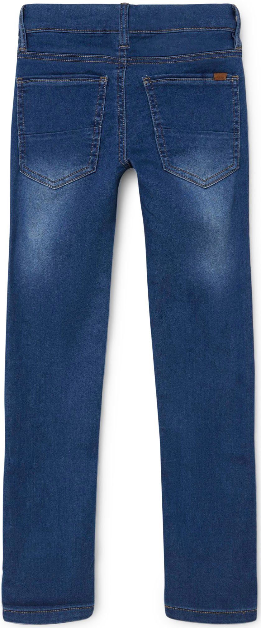 Name It Stretch-Jeans NKMTHEO DNMTHAYER medium blue COR1 denim SWE PANT