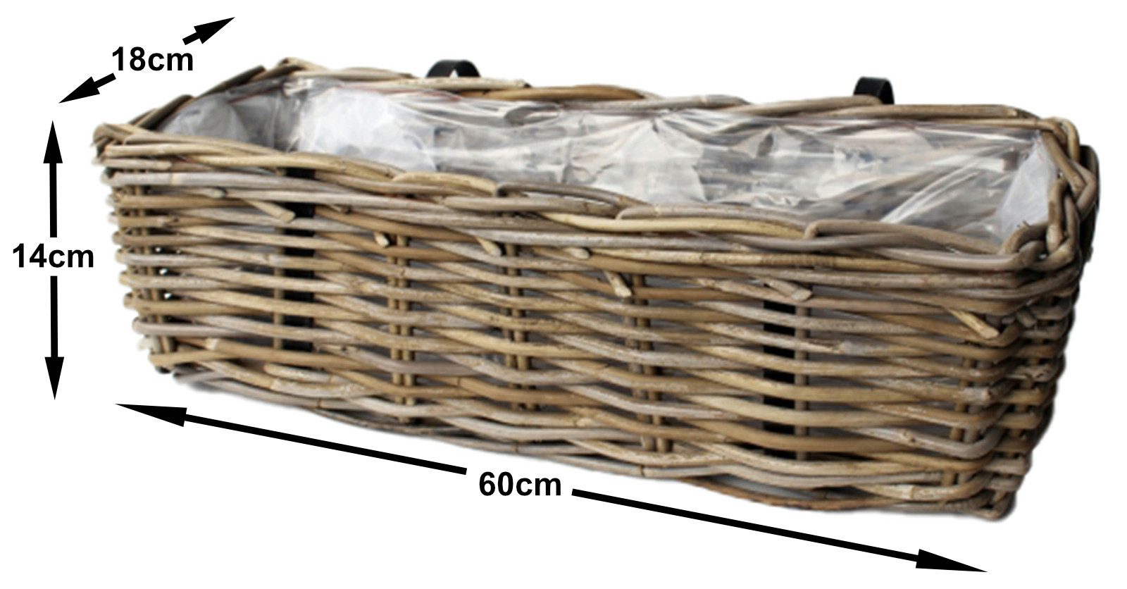 Van der Leeden Blumenkasten Braun (1 günstig online kaufen