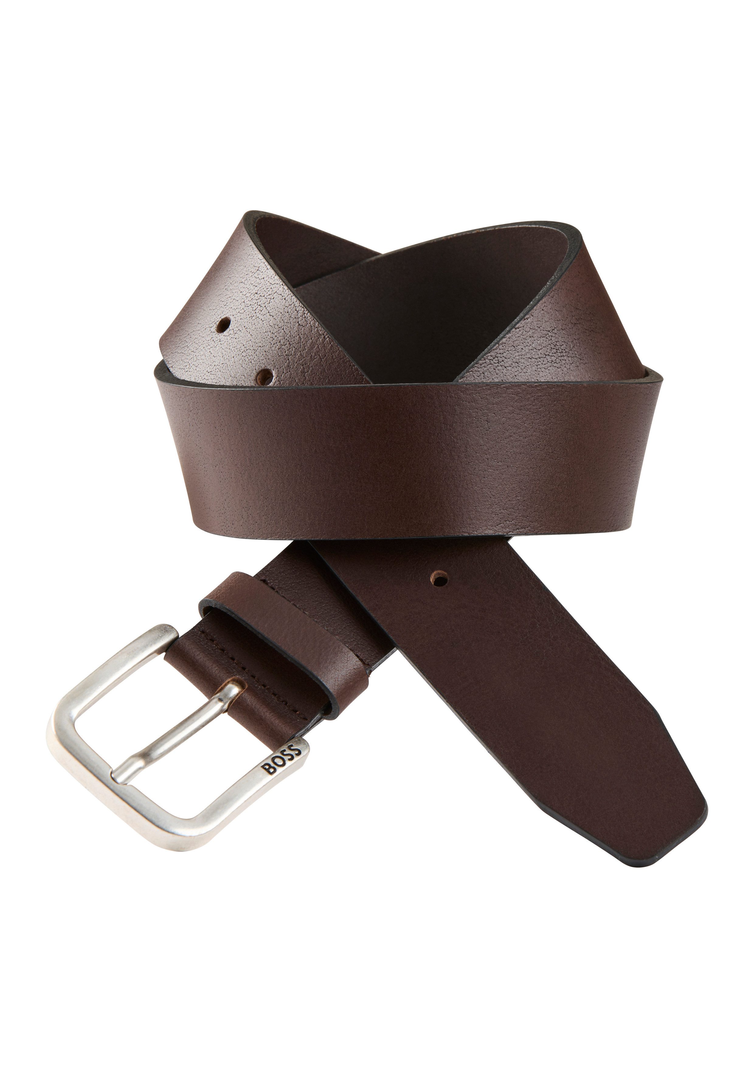 BOSS Ledergürtel Janni Sz40 mit Prägung günstig online kaufen