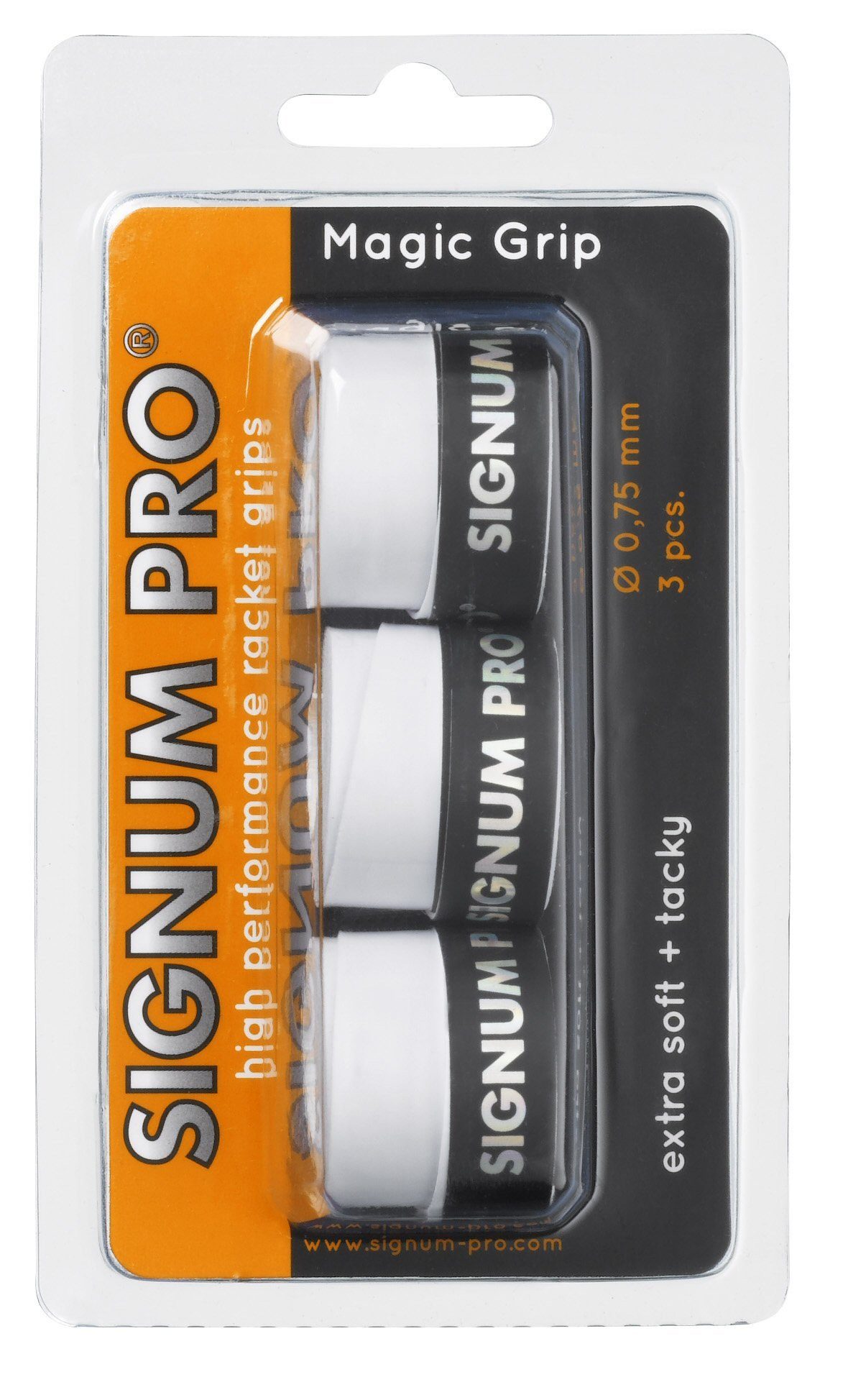 Signum Pro Griffband Overgrip Magic 0.75mm weiss 3er